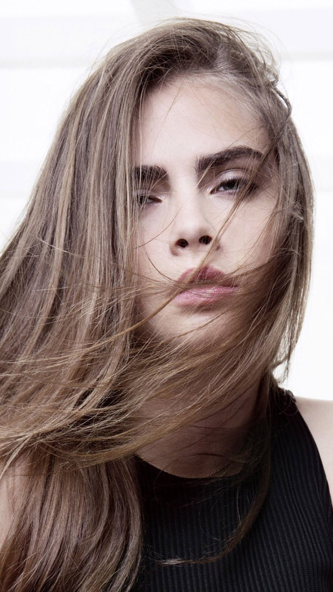 1080x1920  1280x2120 Cara Delevingne Marie Claire Magazine iPhone 6+ HD 4K обои, изображения, фоны, фотографии и картинки