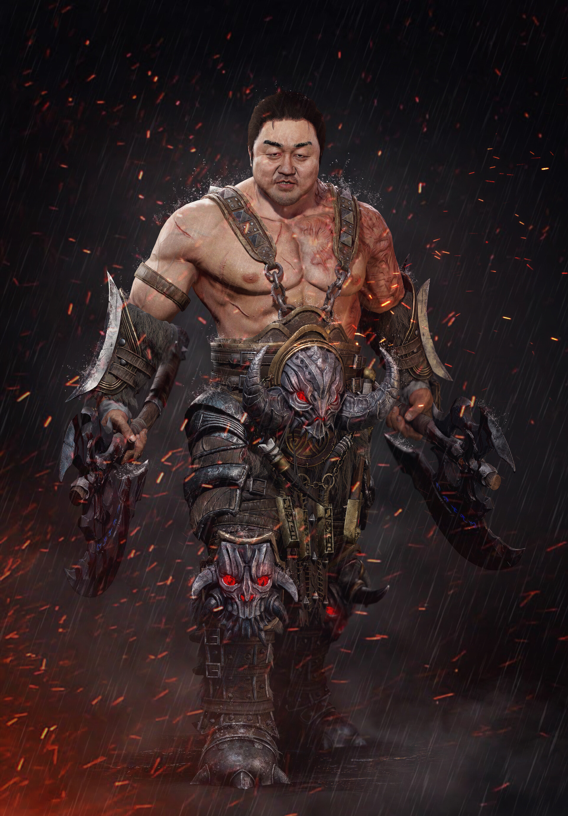 1920x2758  Joungkyun Kim - варвар