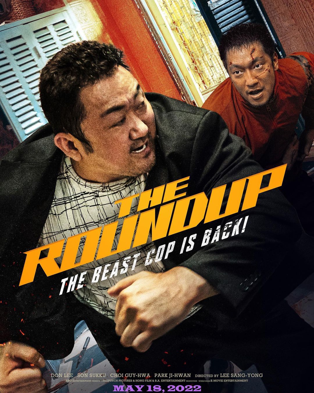 1080x1350  Тайвань ** Корейско-американский актер Ма Донг-Сок или Дон Ли прибывает в международный аэропорт Таоюань перед отъездом в Тайбэй, Тайвань, 8 августа Стоковая Фото-Алами