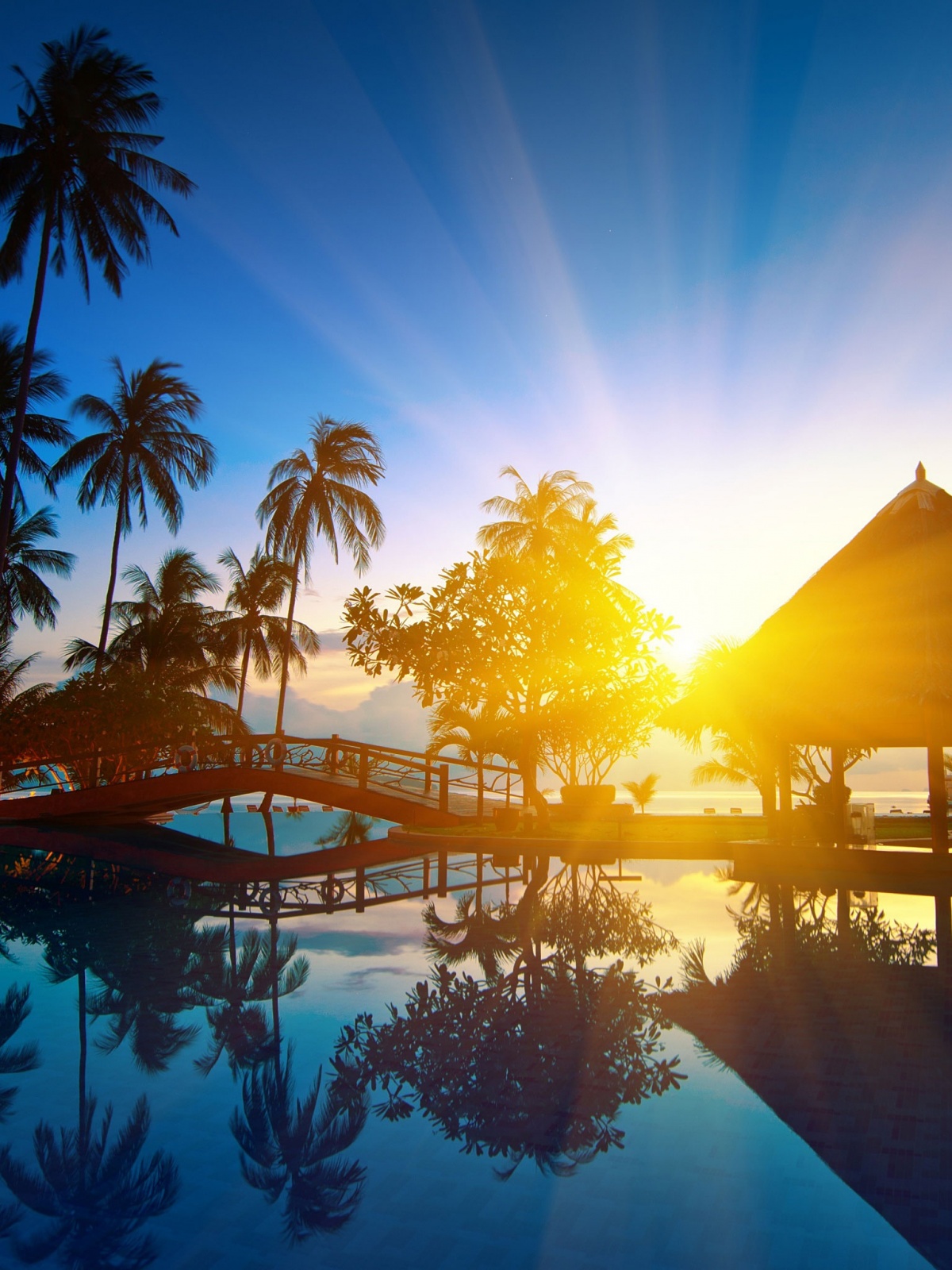 1200x1600  Sunrise Thailand Mobile Wallpaper - Mobiles Wall