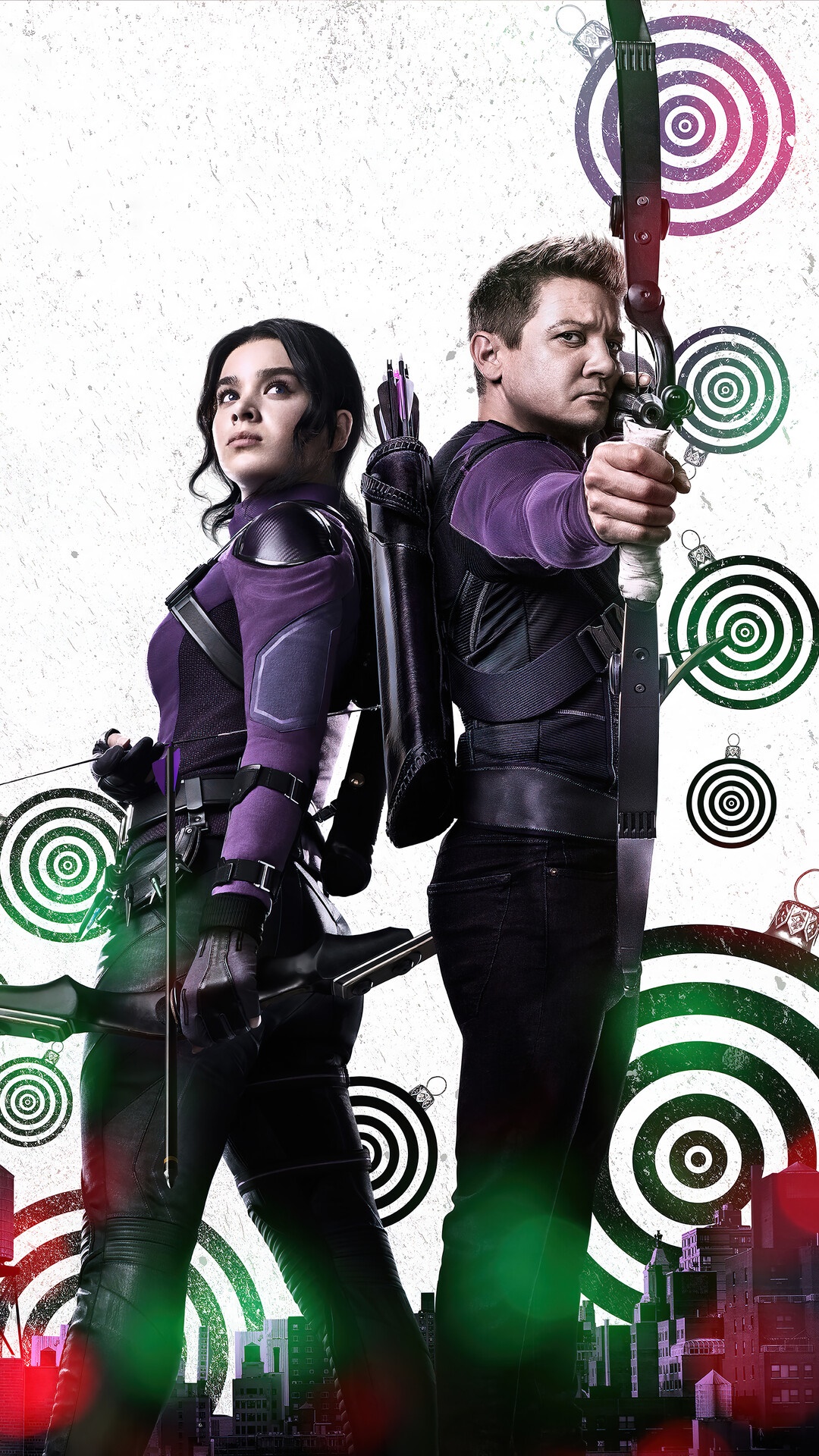 1080x1920  Джереми Реннер проходит на стрелах Хейли Стейнфельду на сете «Соколиного Глаза», а также возможный злодей!: Фото 4507027 | Хейли Стейнфельд, Соколиный Глаз, Джереми Реннер Картинки | Просто Джаред