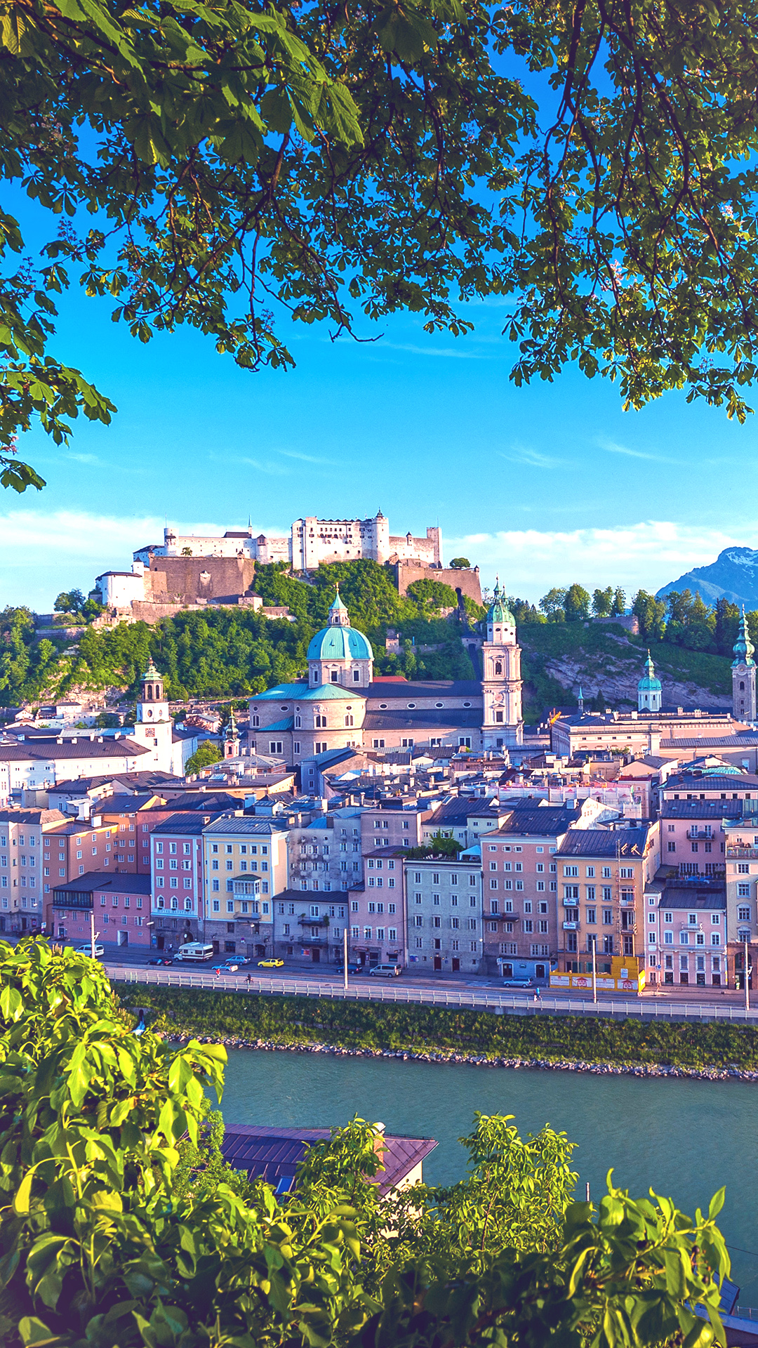 1080x1920 Austria Altstadt Salzburg iPhone Wallpaper HD