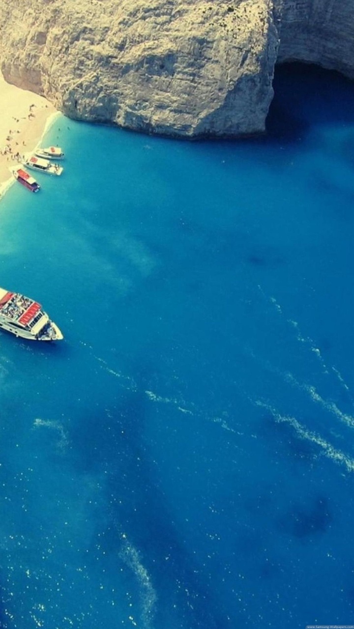 720x1280  Greece Navagio beach - Лучшие обои для htc one 