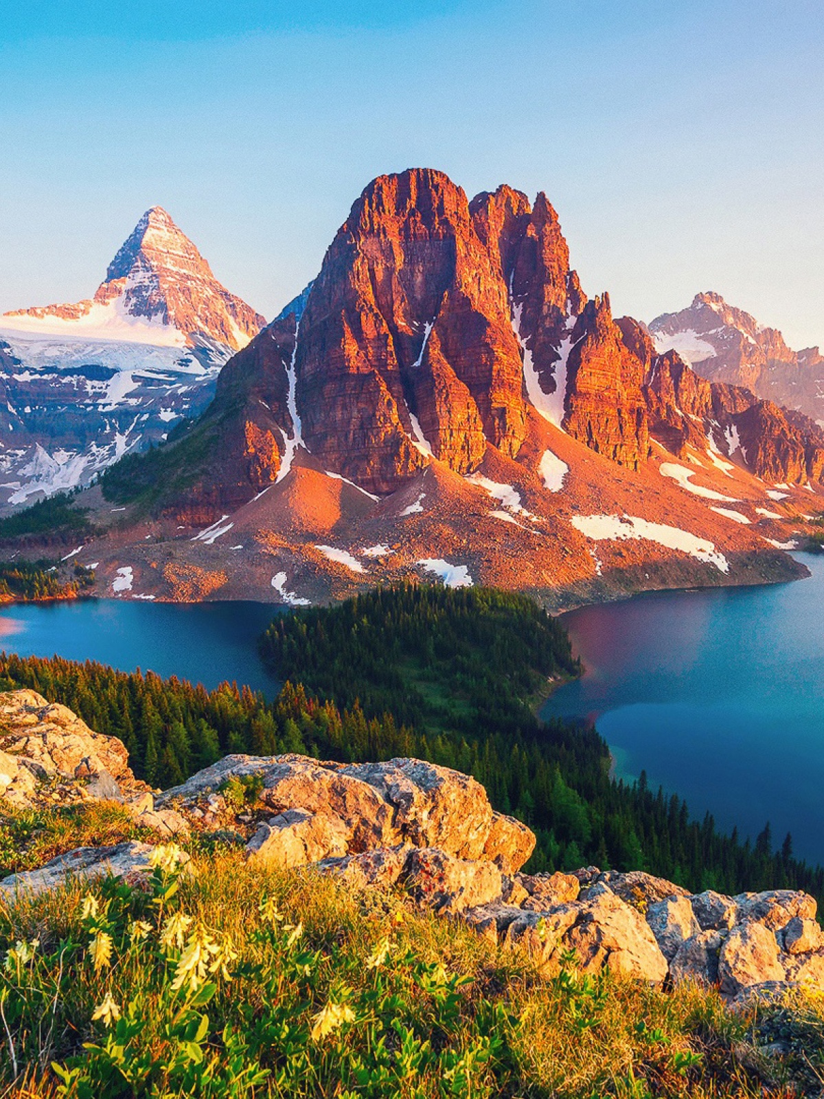 1200x1600  Columbia Lake Canada Mobile Wallpaper - Mobiles Wall