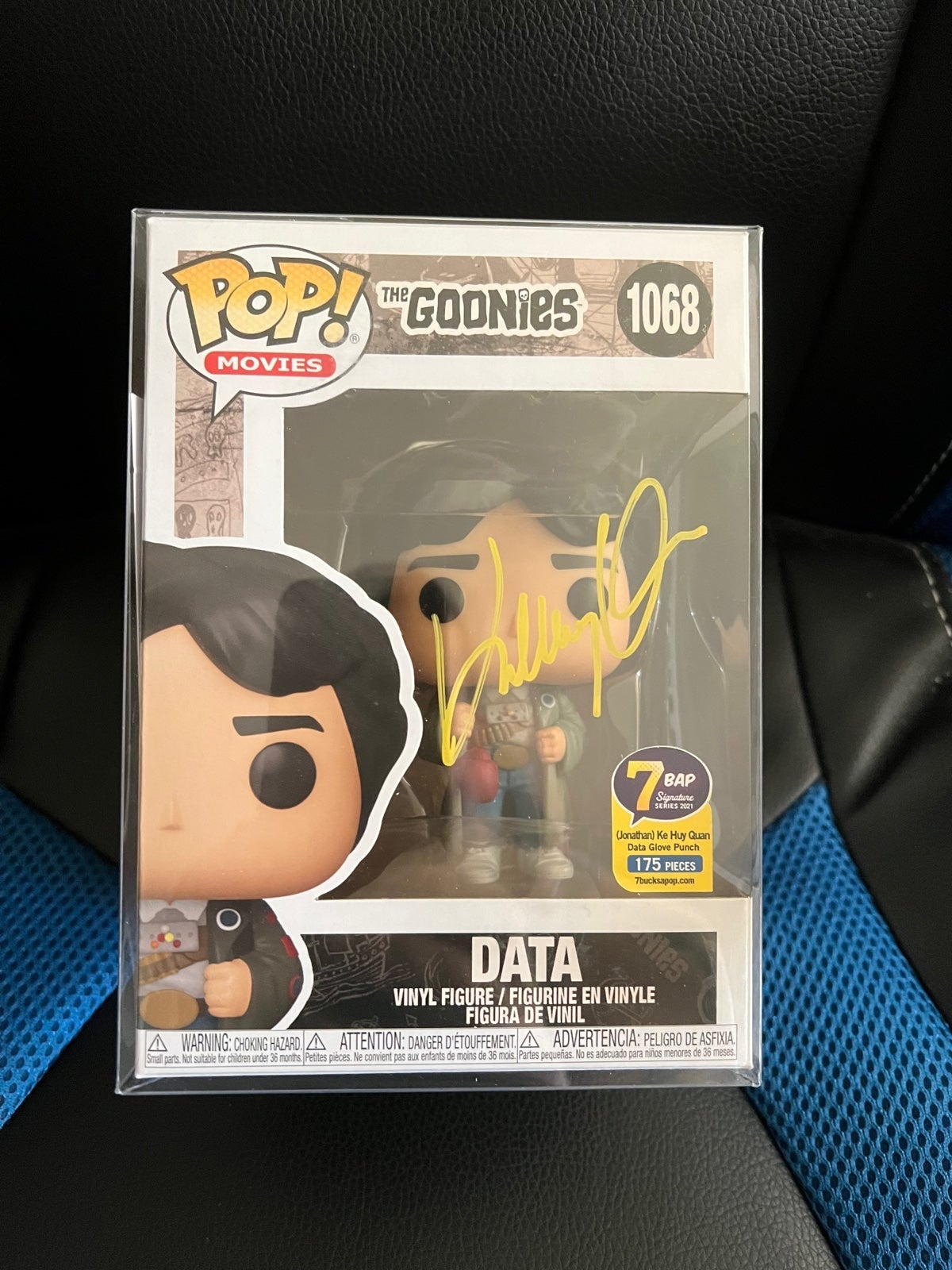 1200x1600  KE HUY QUAN \ "DATA \" Автограф GOONIES FUNKO POP JSA Аутентифицирован | eBay