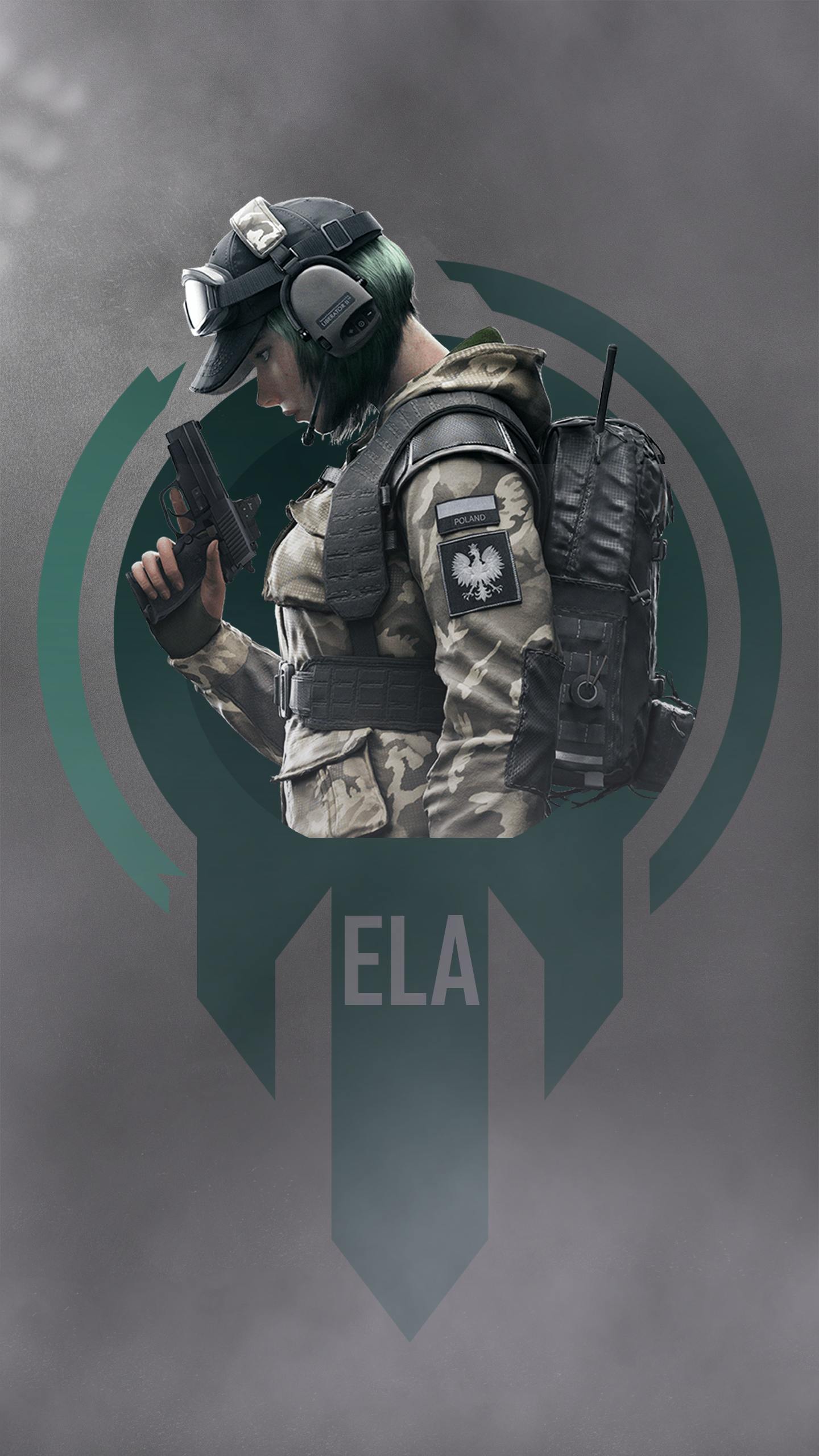 1440x2560  Ela Phone Wallpaper 2k Rainbow6 - Эла Rainbow Six Siege - 1440x2560 - Скачать HD обои - WallpaperTip
