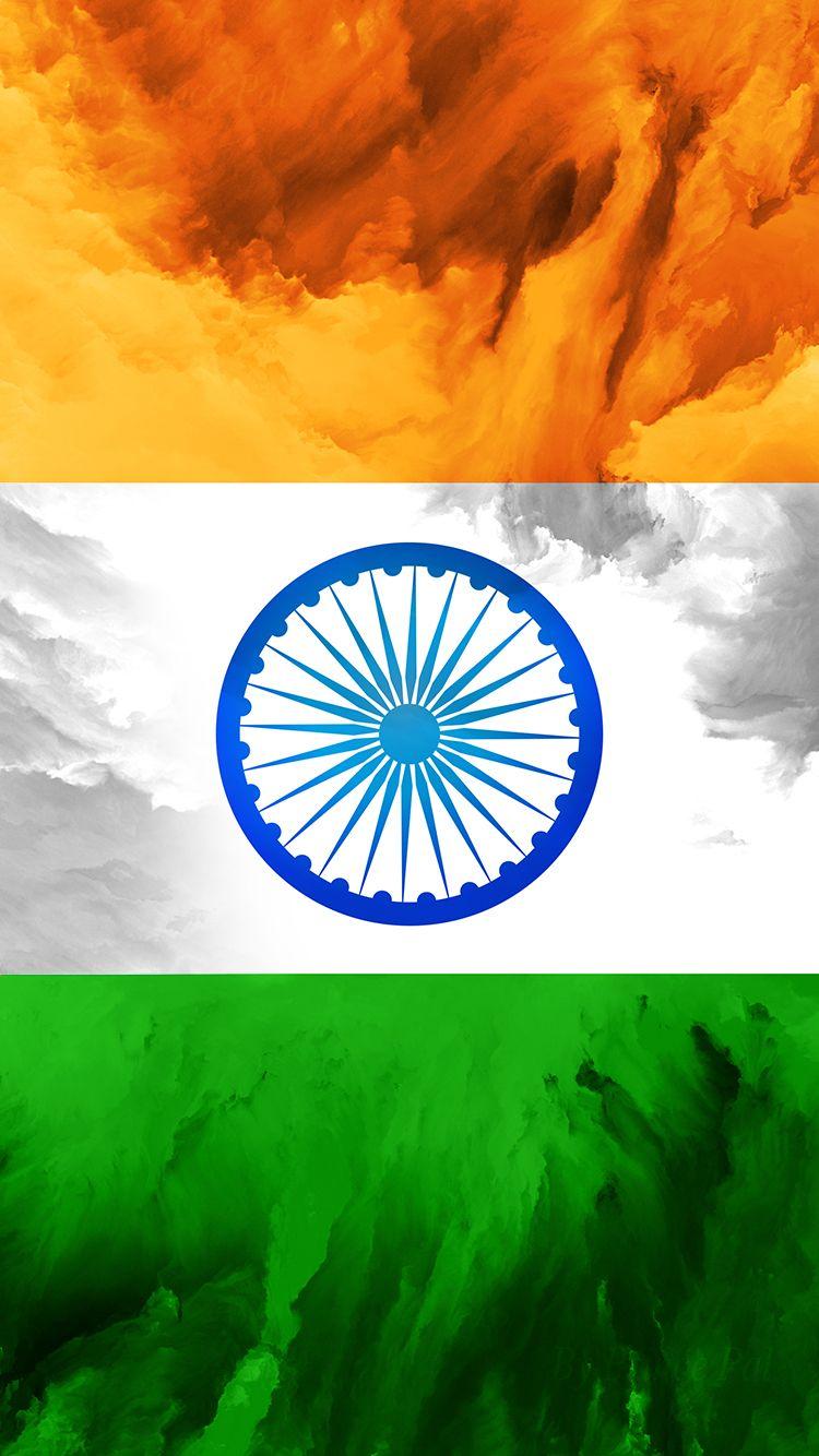 750x1334  Indian Flag HD Mobile Wallpapers - Обои Cave