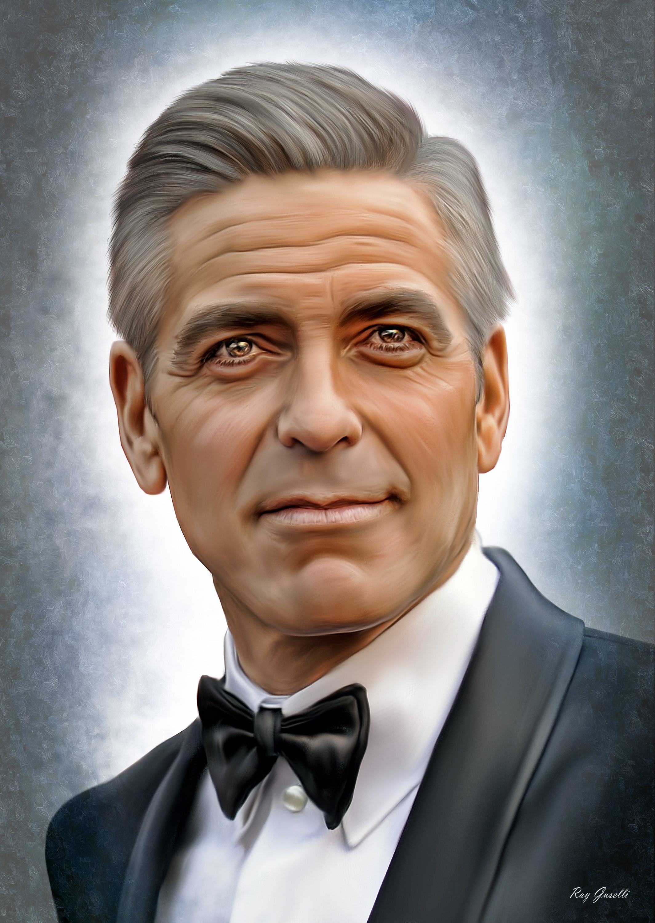 2129x3000  Джордж Клуни подстригал свои волосы с помощью потока в течение 25 лет | Allure