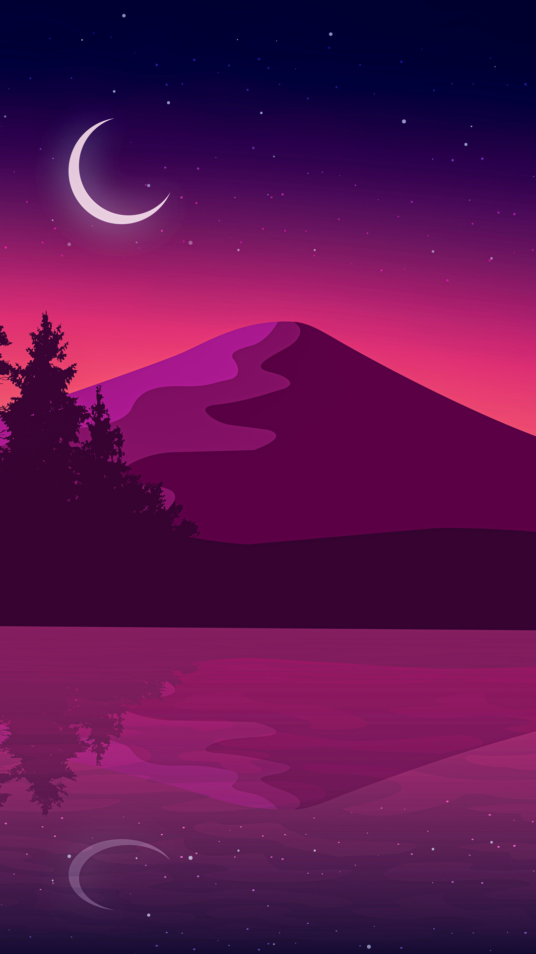 1080x1920  1080x1920 Одна ночь Минимальная 12K iPhone 7,6S, 6 Plus, Pixel XL, один плюс 3,3T, 5 HD 4K обои, изображения, фоны, фотографии и картинки