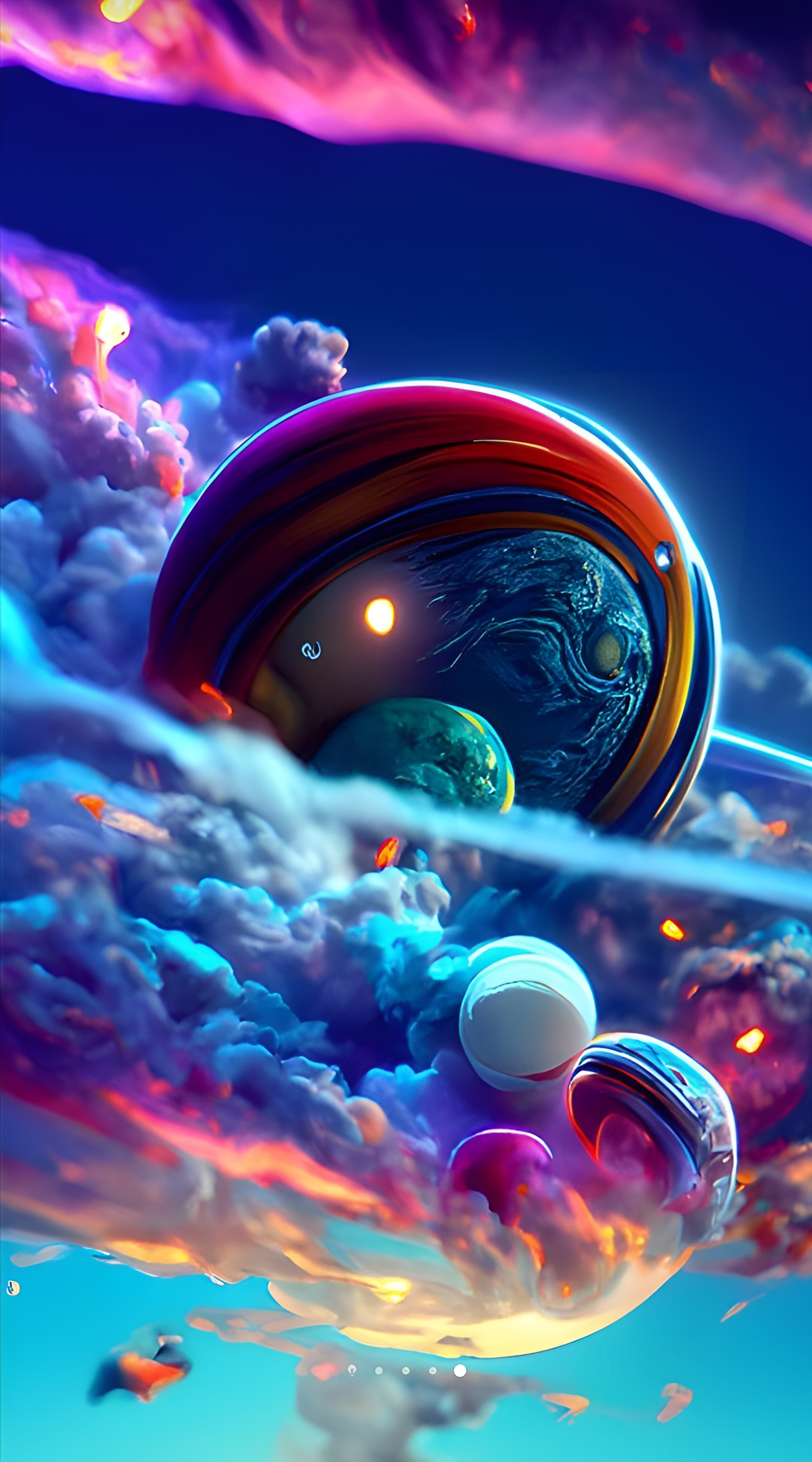 1472x2648  Космос 4K, 8K, 12K Ultra HD обои