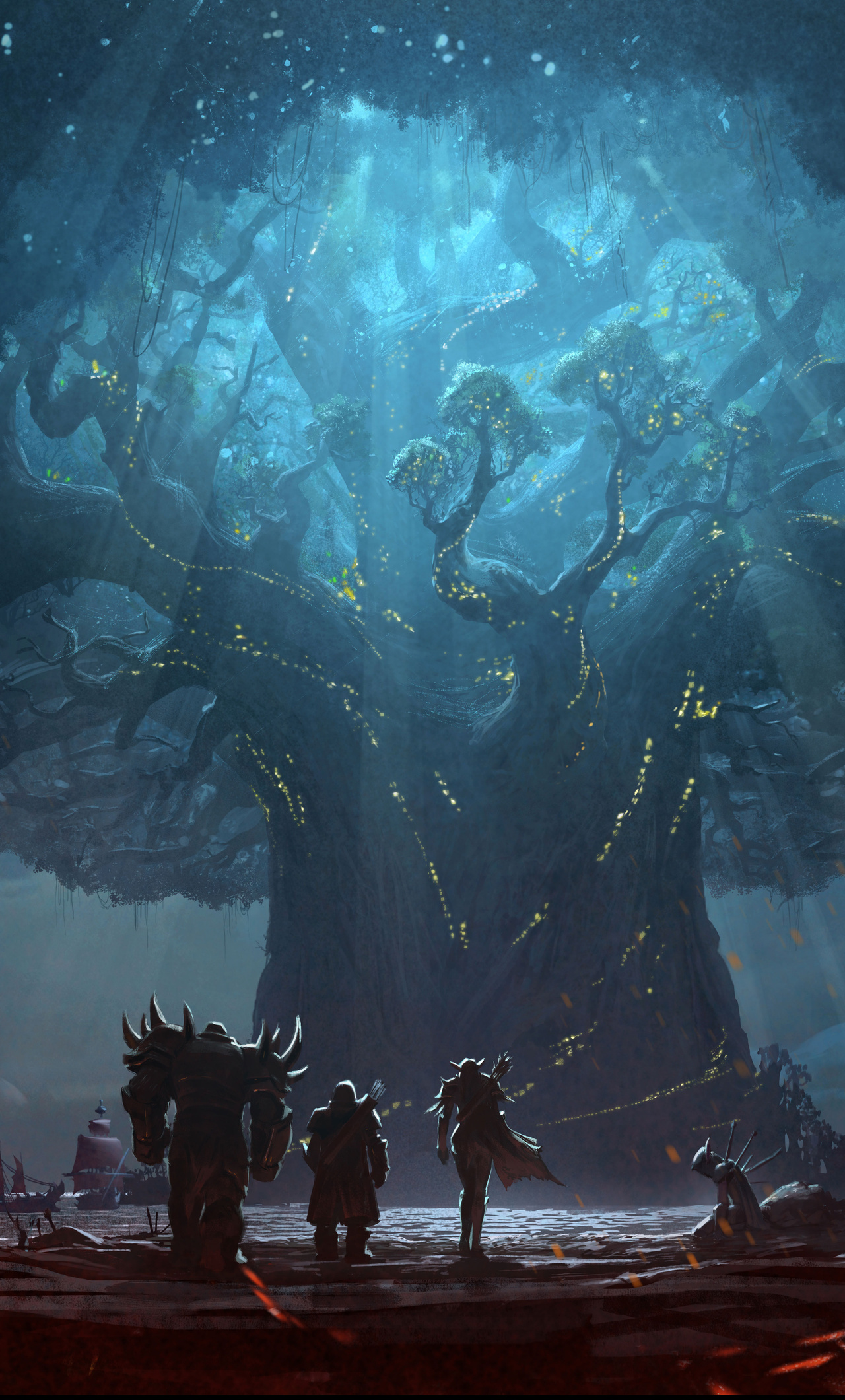 1280x2120  1280x2120 World of Warcraft Битва за Azeroth 12k iPhone 6+ HD 4K обои, изображения, фоны, фотографии и картинки