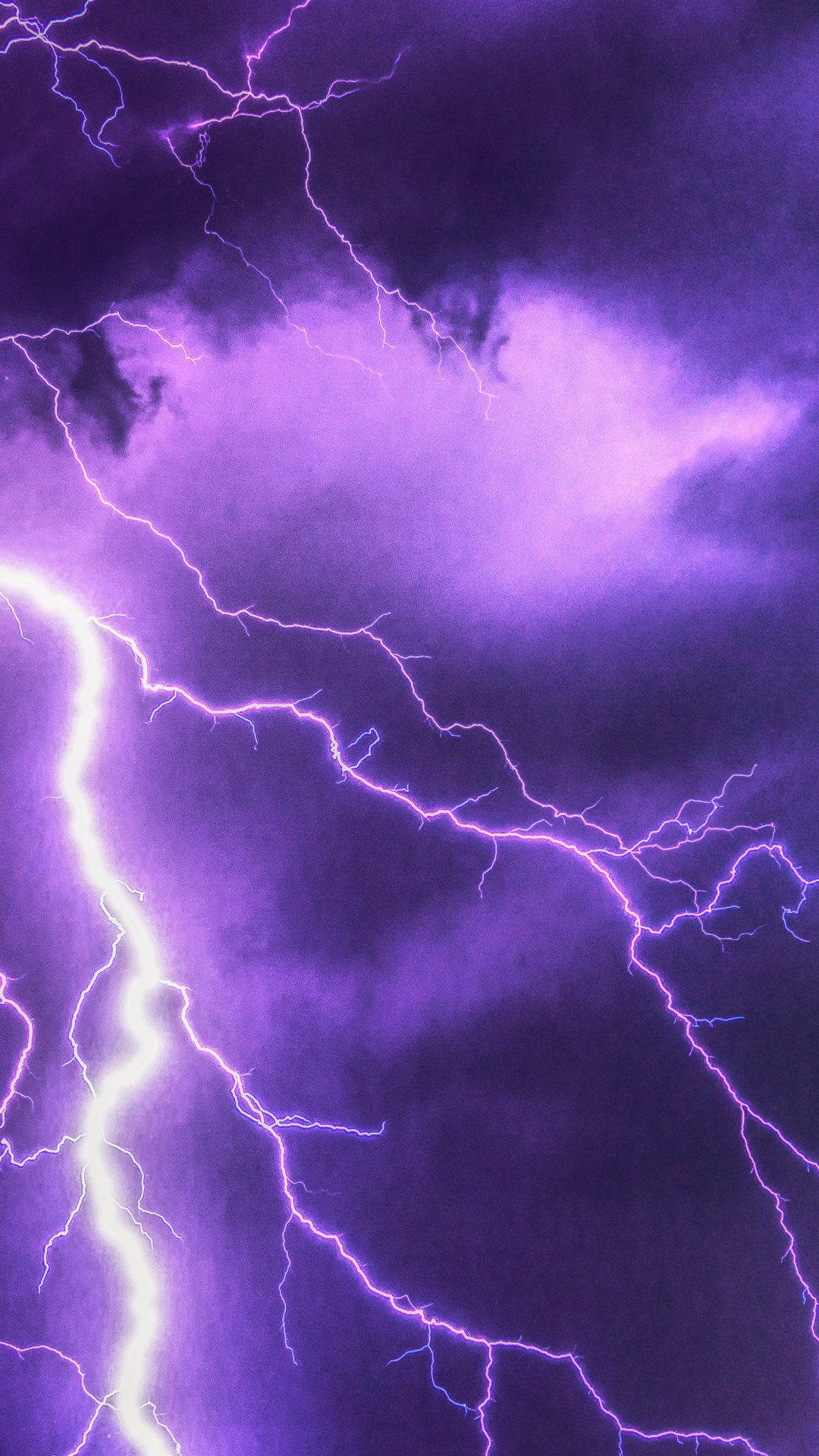 1080x1920  Purple Lightning 6K UHD обои | Папель де Парде Росо, обои, Роксос, Пинтура Эстетика