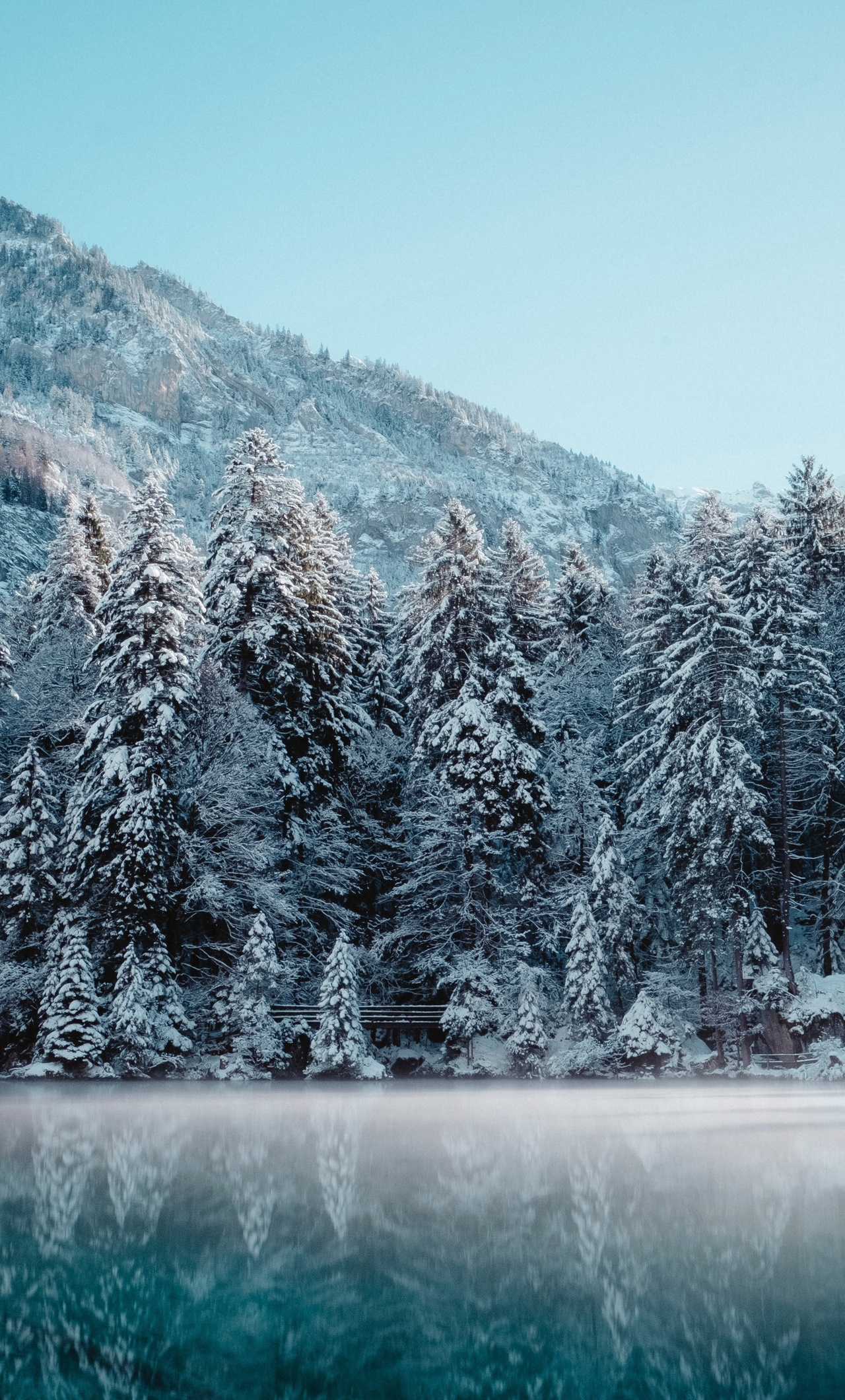 1280x2120  1280x2120 Швейцария Зимний отражение 5K iPhone 6+ HD 4K Обои, изображения, фоны, фотографии и картинки