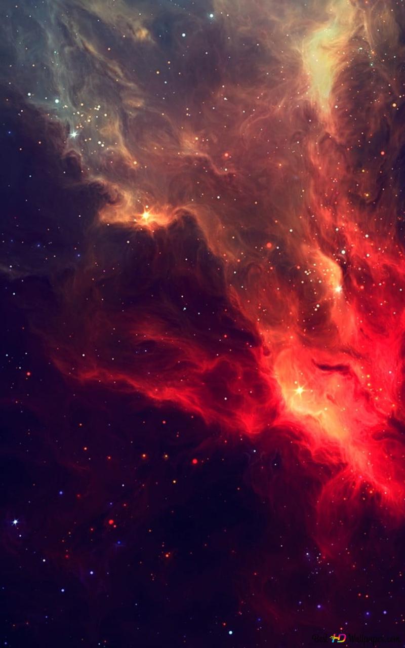 800x1280  Туманность, Milky Way 2k обои скачать