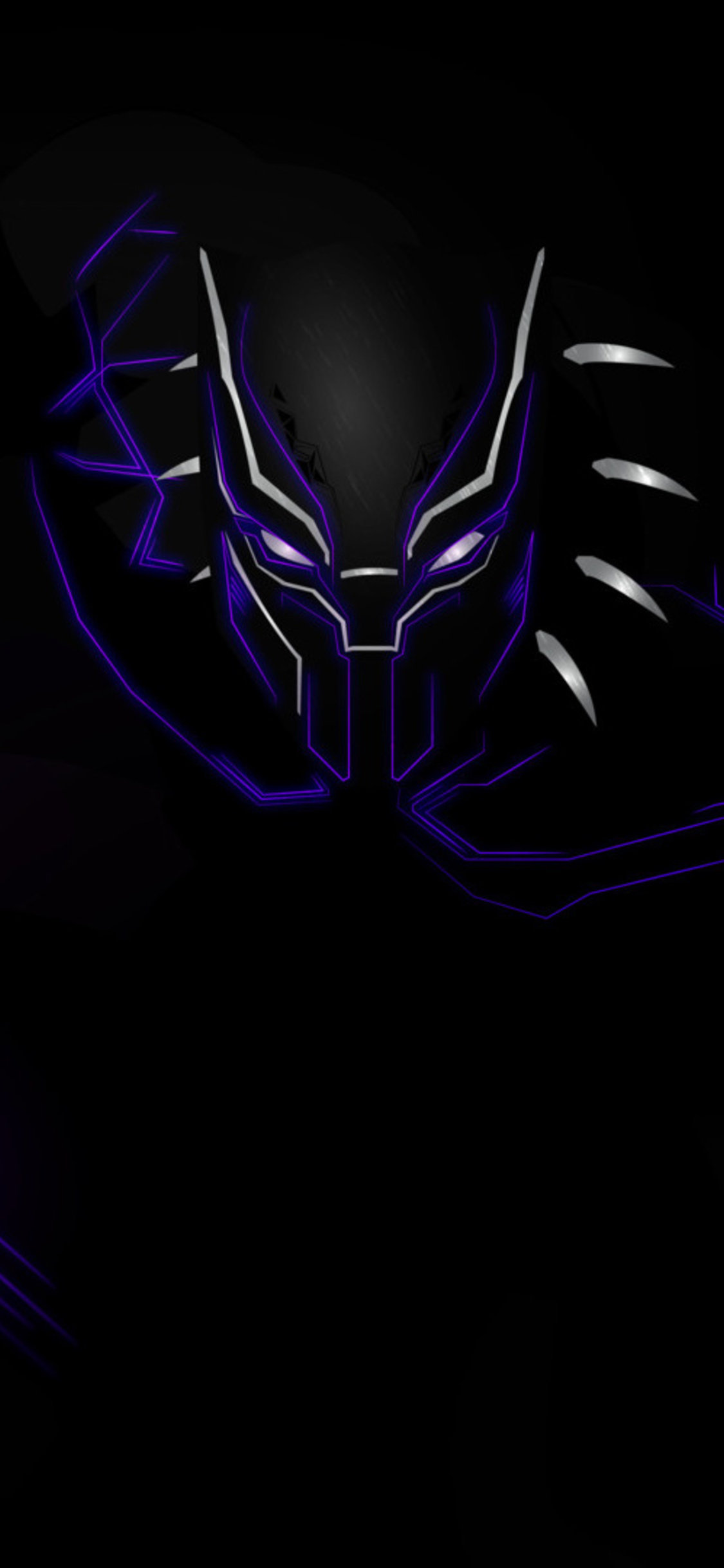 1125x2436  1125x2436 Black Panther Art 1080p iPhone XS, iPhone 10, iPhone x HD 4K обои, изображения, фоны, фотографии и картинки