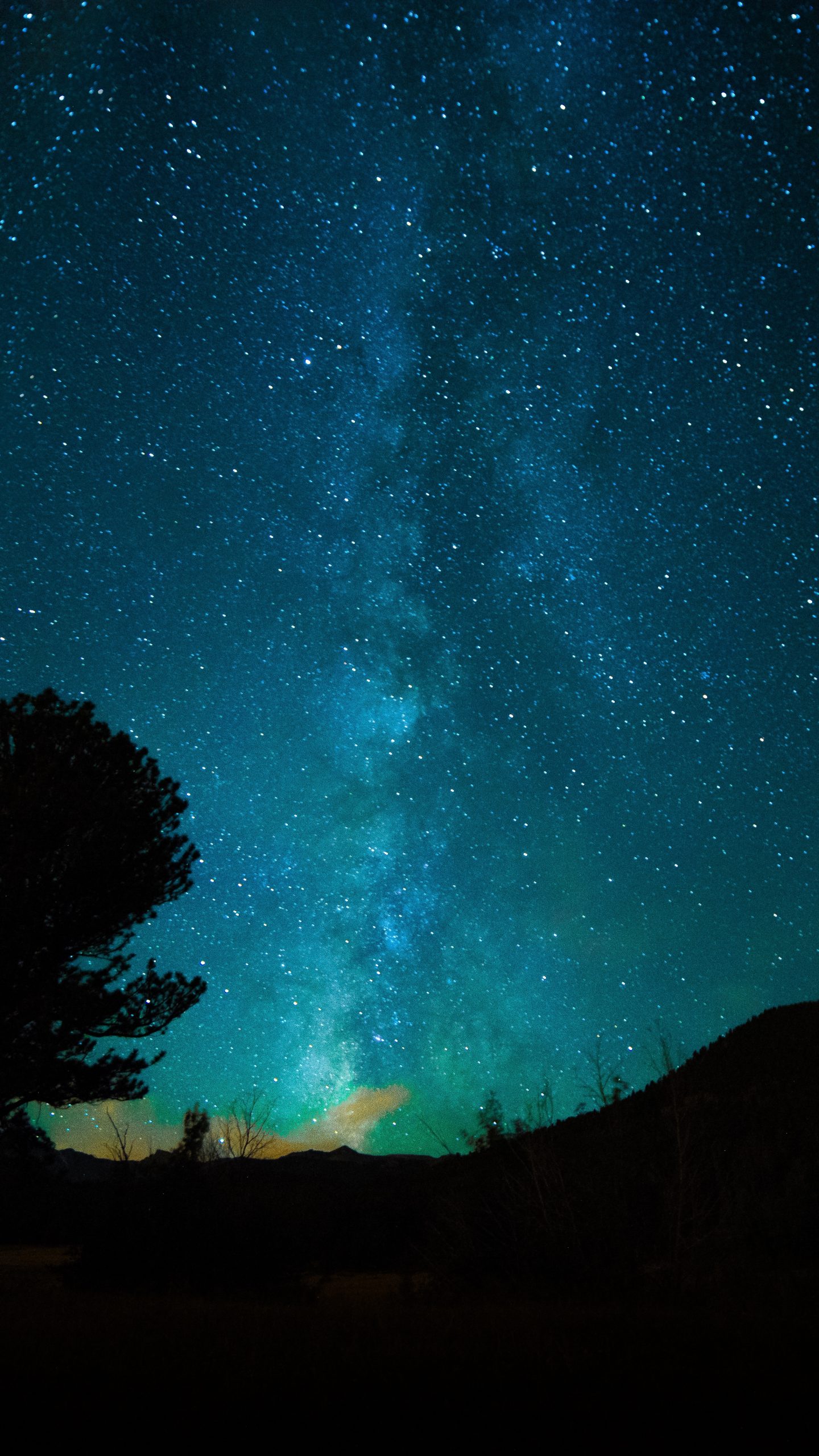 1440x2560  Milky Way 7k UHD обои