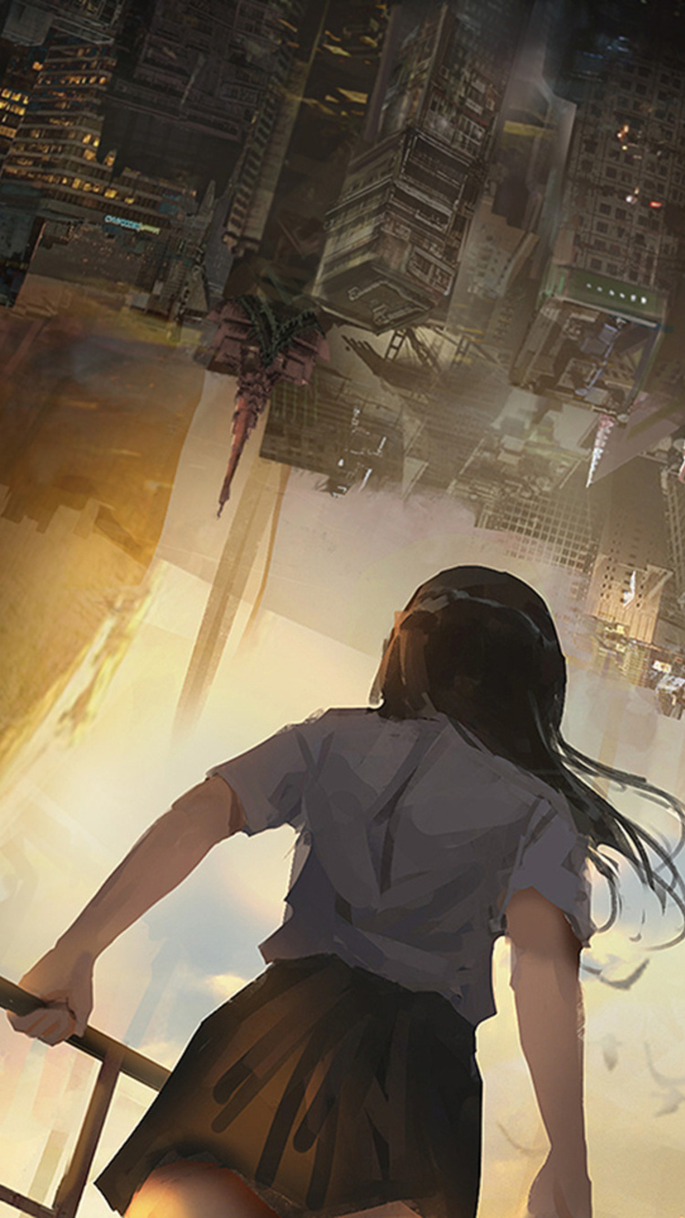 750x1334  750x1334 Вверх дном аниме iPhone 6, iPhone 6s, iPhone 7 HD 4K обои, изображения, фоны, фотографии и картинки