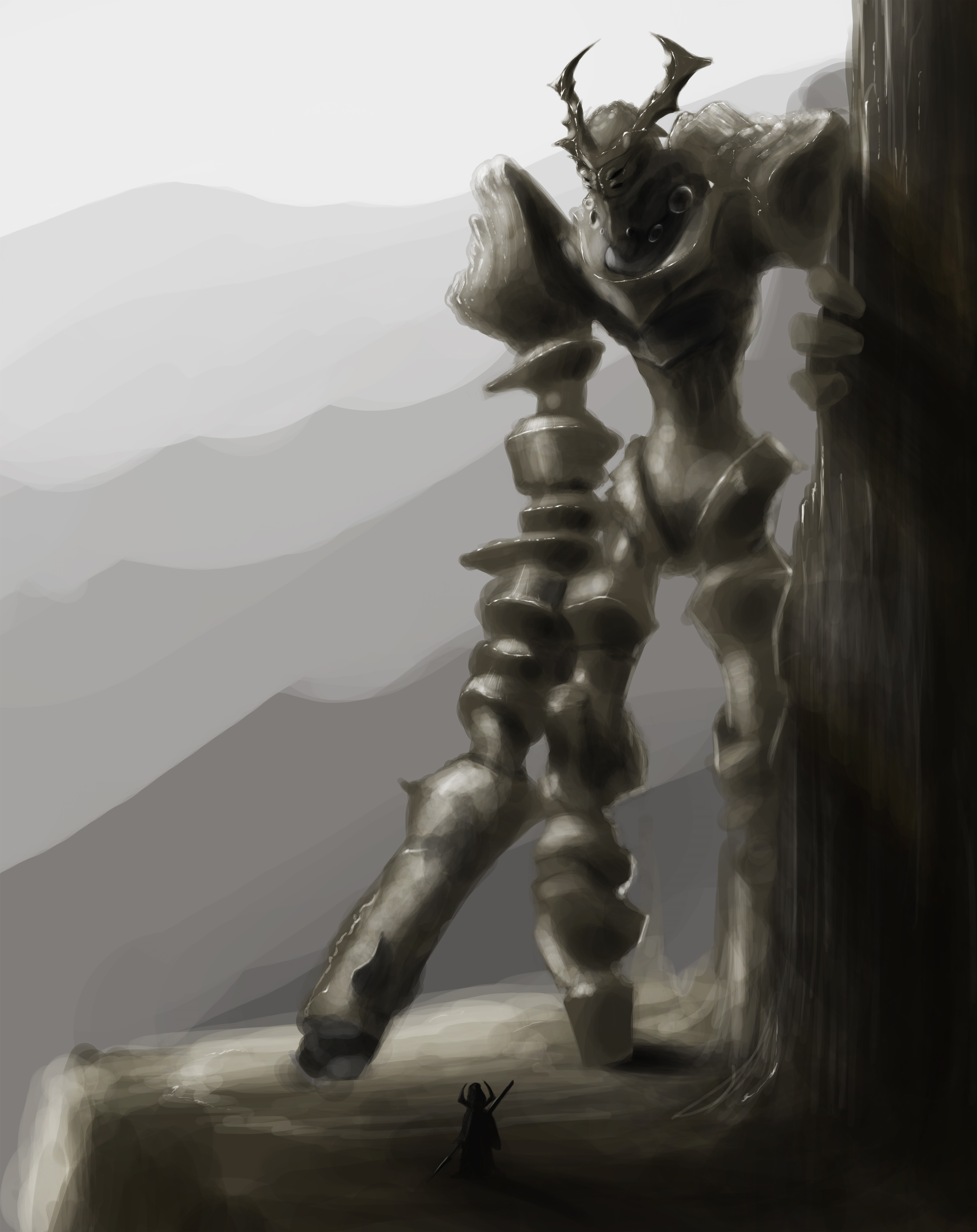 7000x8831  832753 4K, 5K, 6K, 7K, монстры, воины, броня - редкая галерея HD обои обои