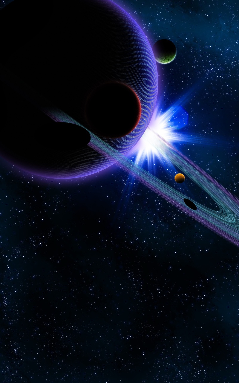 800x1280  800x1280 Saturn Planets Digital Universe 10K Nexus 7, Samsung Galaxy Tab 10, Примечание Android планшеты HD 4K обои, изображения, фоны, фотографии и изображения