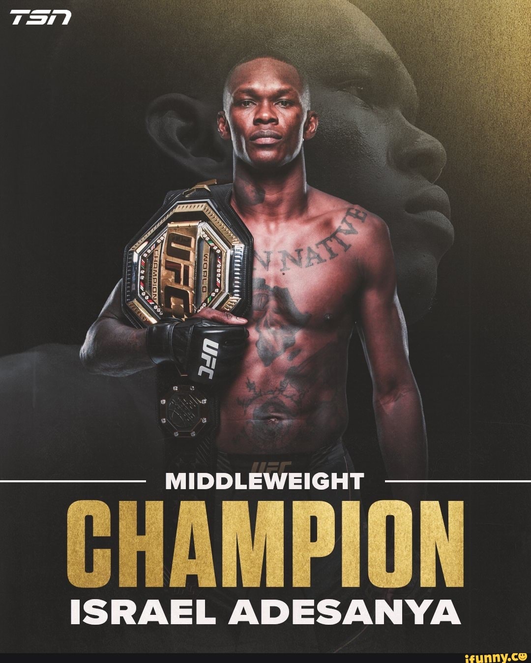 1080x1350  Каждый Израиль Адесанья Бонус победил! - UFC 263 | Бой ночи! Чемпион в среднем весе Израиль Адесанья знает, как собрать эти бонусные деньги! | По UFC | Facebook