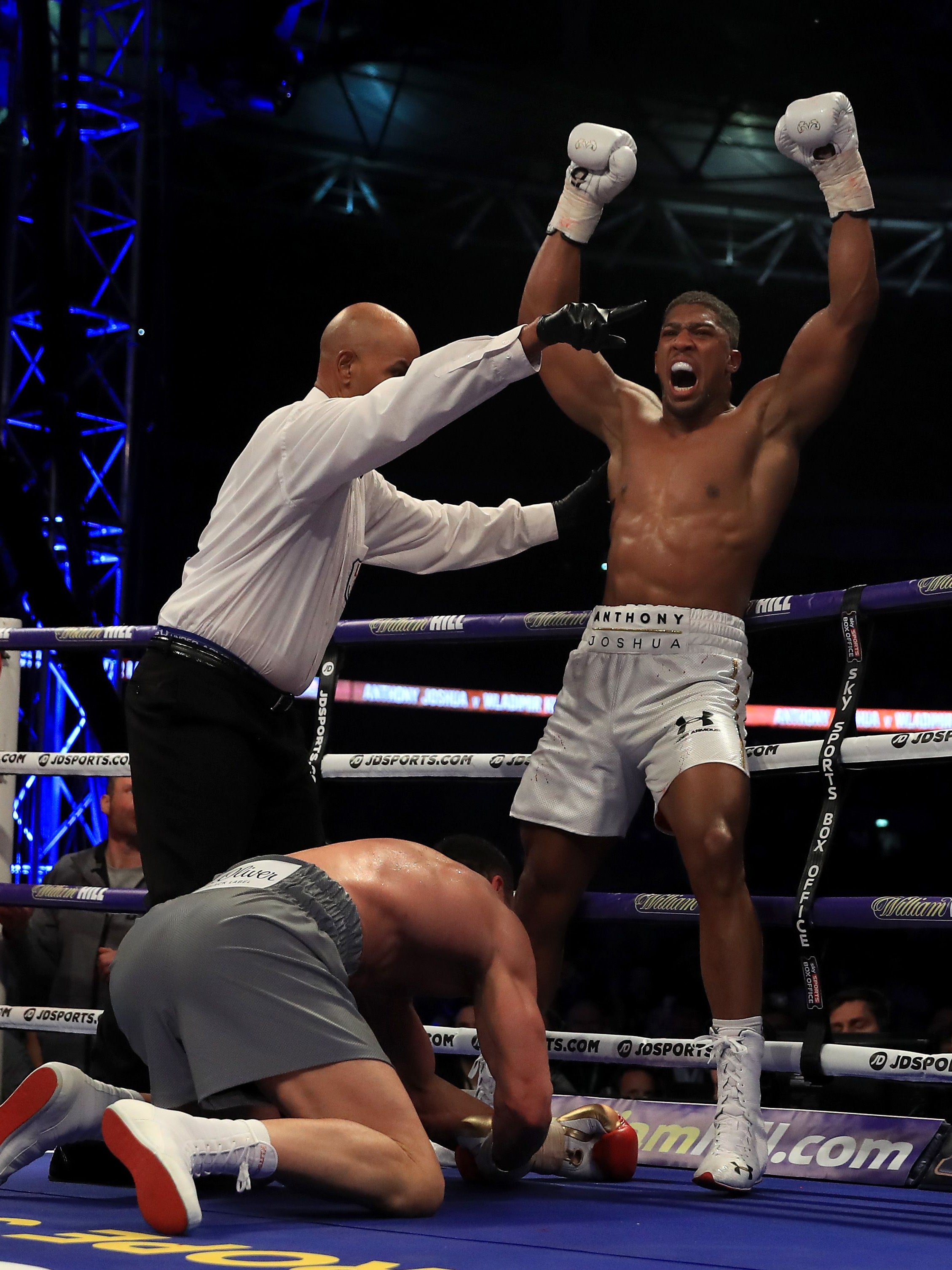 2259x3012  Энтони Джошуа плакат винтажная коробка плакат обои 1 холст на стене