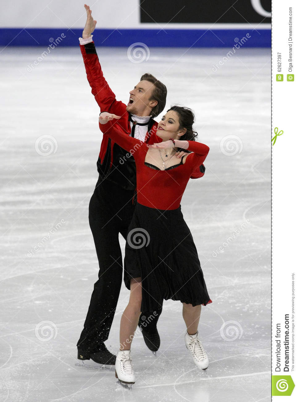 969x1300  Елена Илиньха / Никита Каталапов Гала -редакция Сток -Фото - Изображение фигуры, зима: 63261793