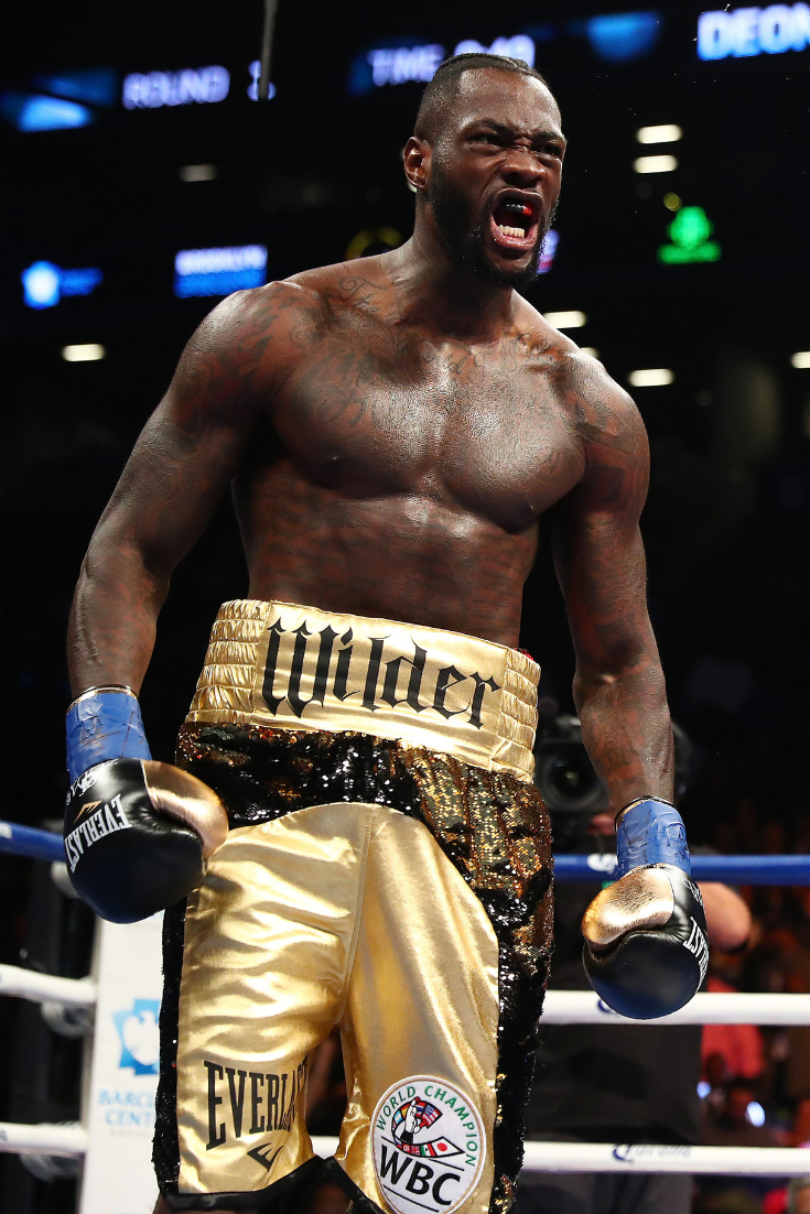 735x1102  Deontay Wilder, поддерживая угловой, клянется «встать снова» - SportStar