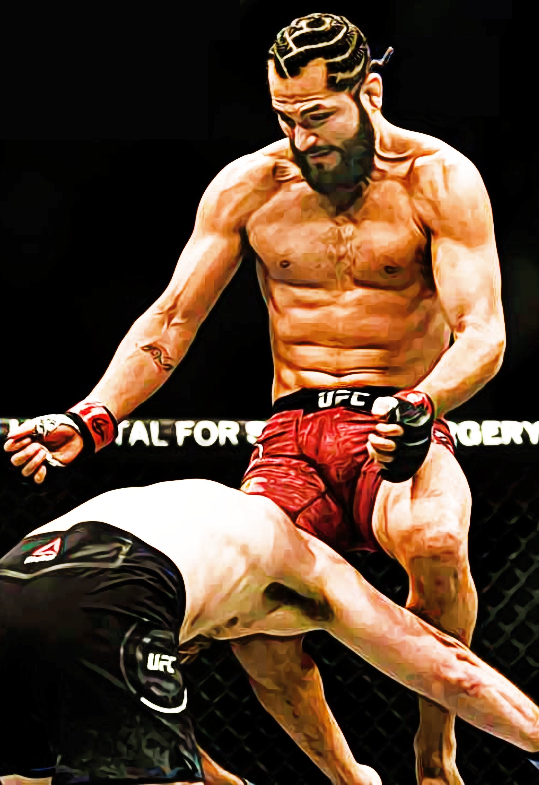 2060x3000  MMA в точке в Твиттере: \ "Хорхе Масвидал о том, почему ему понравился бой с Гилбертом Бернсом.