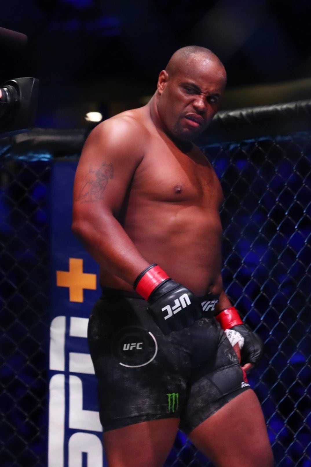 1074x1610  Скачать American Mixed Martial Artist Энтони Джонсон в 2017 году UFC 210 обои | Wallpapers.com