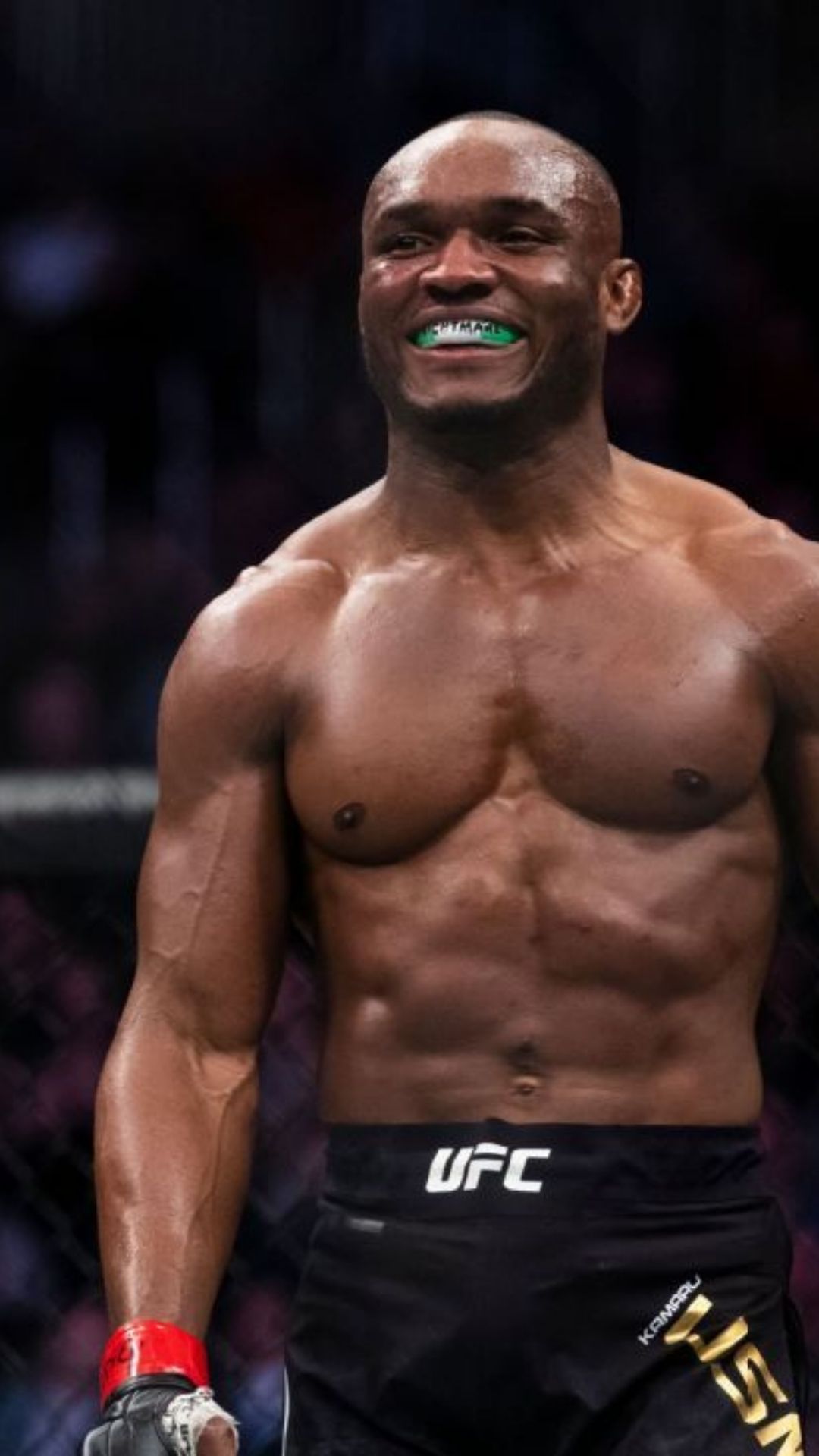 1080x1920  2021 Panini UFC Выберите Tie Dye /25 Octagonside Kamaru USMAN SSP | eBay