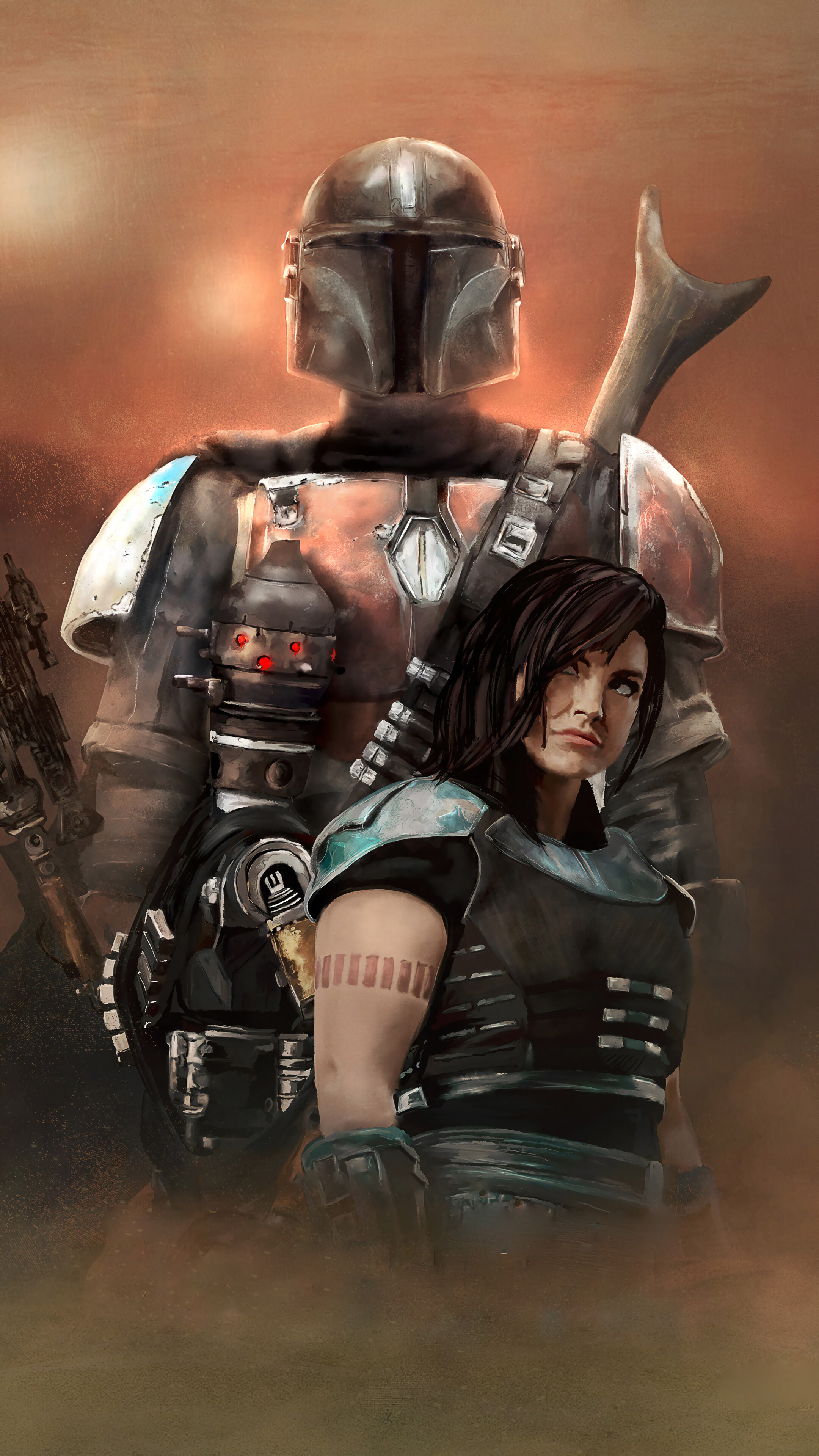 2160x3840  Джина Карано - Величайшие телосложения