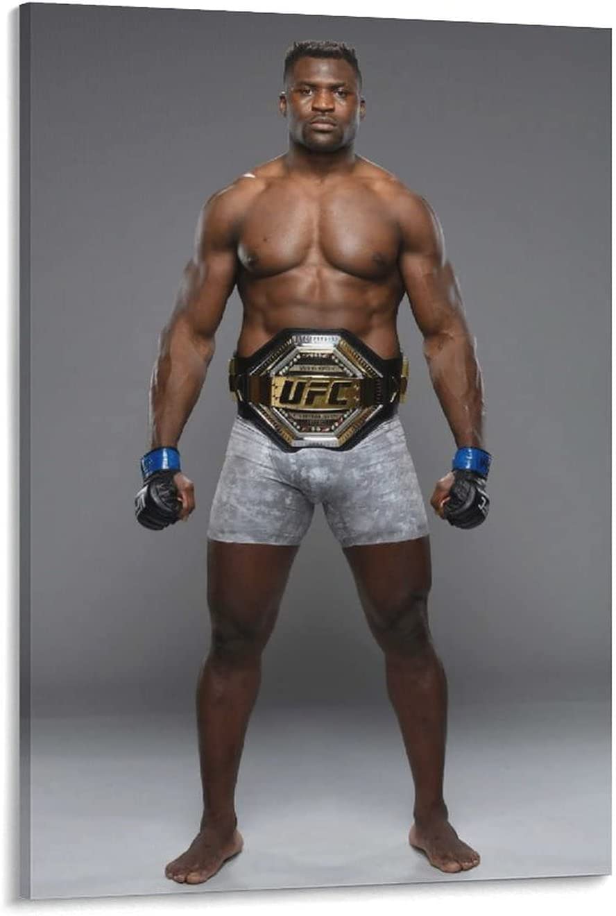 888x1320  Фрэнсис Нганну плакат смешанный боевой принцип на холсте Свитка Свитка Арт Фотография Семейство домашние декора