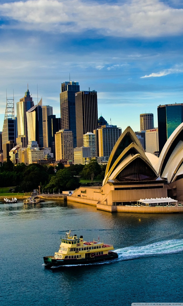 768x1280  Sydney Opera House Australia Обои для рабочего стола Ultra HD для 4K UHD TV: Multi Display Dual Monitor: Tablet: Smartphone