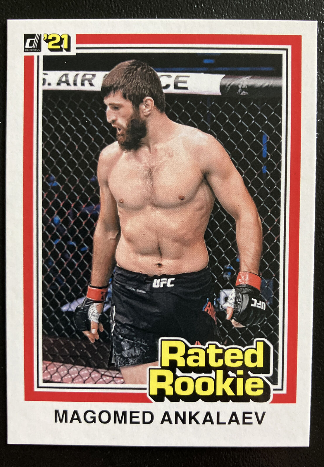 1108x1600  UFC MAGOMED ANKALAEV RC PRINT Run 1320 - 2021 Panini Мгновенный новичок #RR21 | eBay