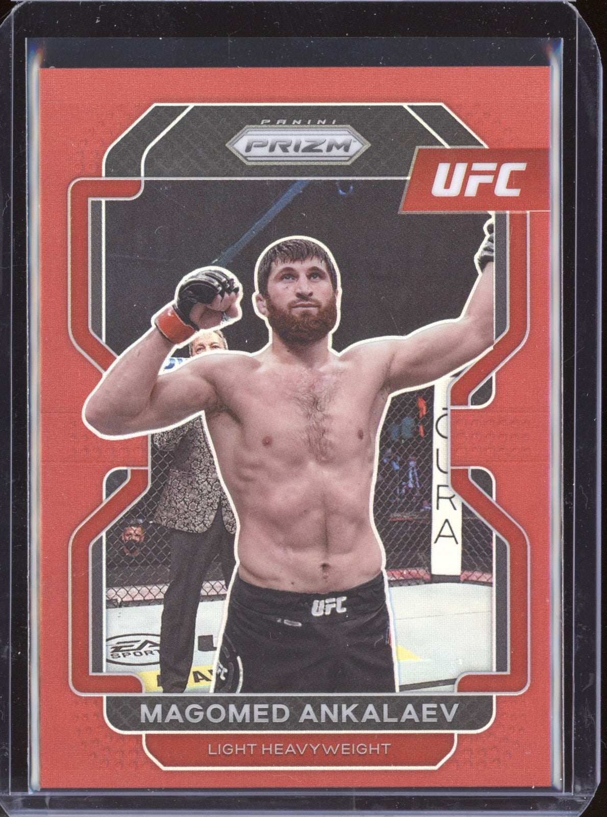 1190x1600  Magomed Ankalaev 2022 Panini Prizm UFC 138 Red 44/299 - хобби