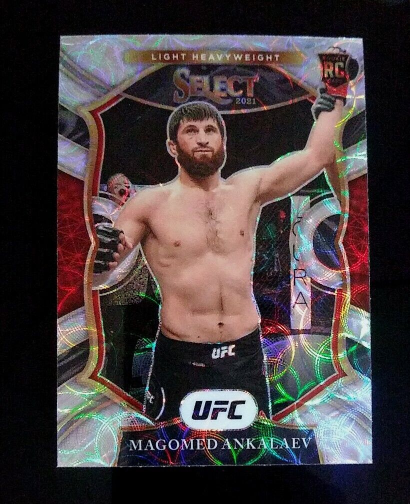 820x1009  2021 Выберите UFC Magomed Ankalaev RC Prizm Scope Card Parallel SP | eBay