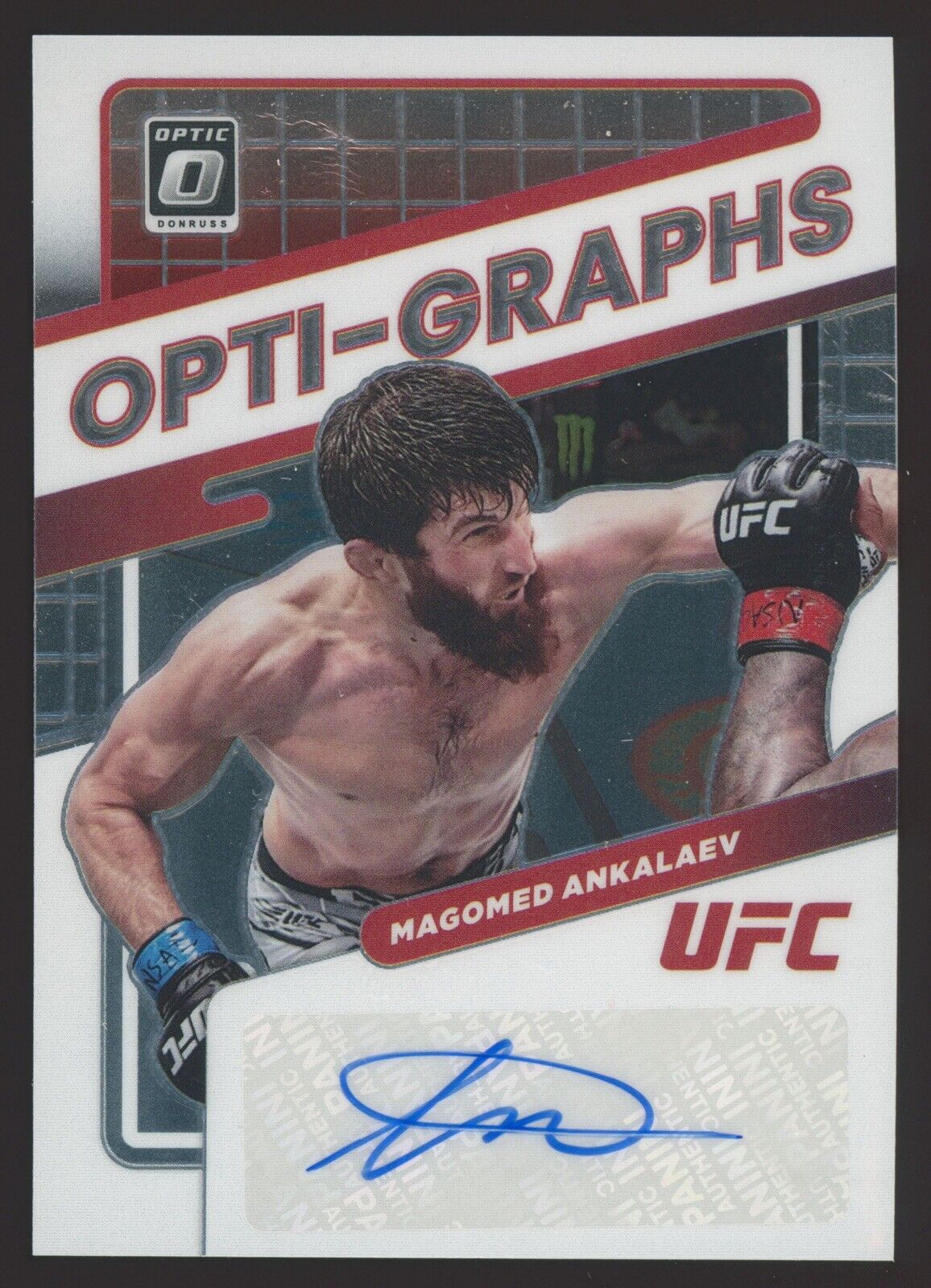1156x1600  2022 Donruss Optic UFC Magomed Ankalaev #Og-Mak Opti-Graphs Auto | eBay
