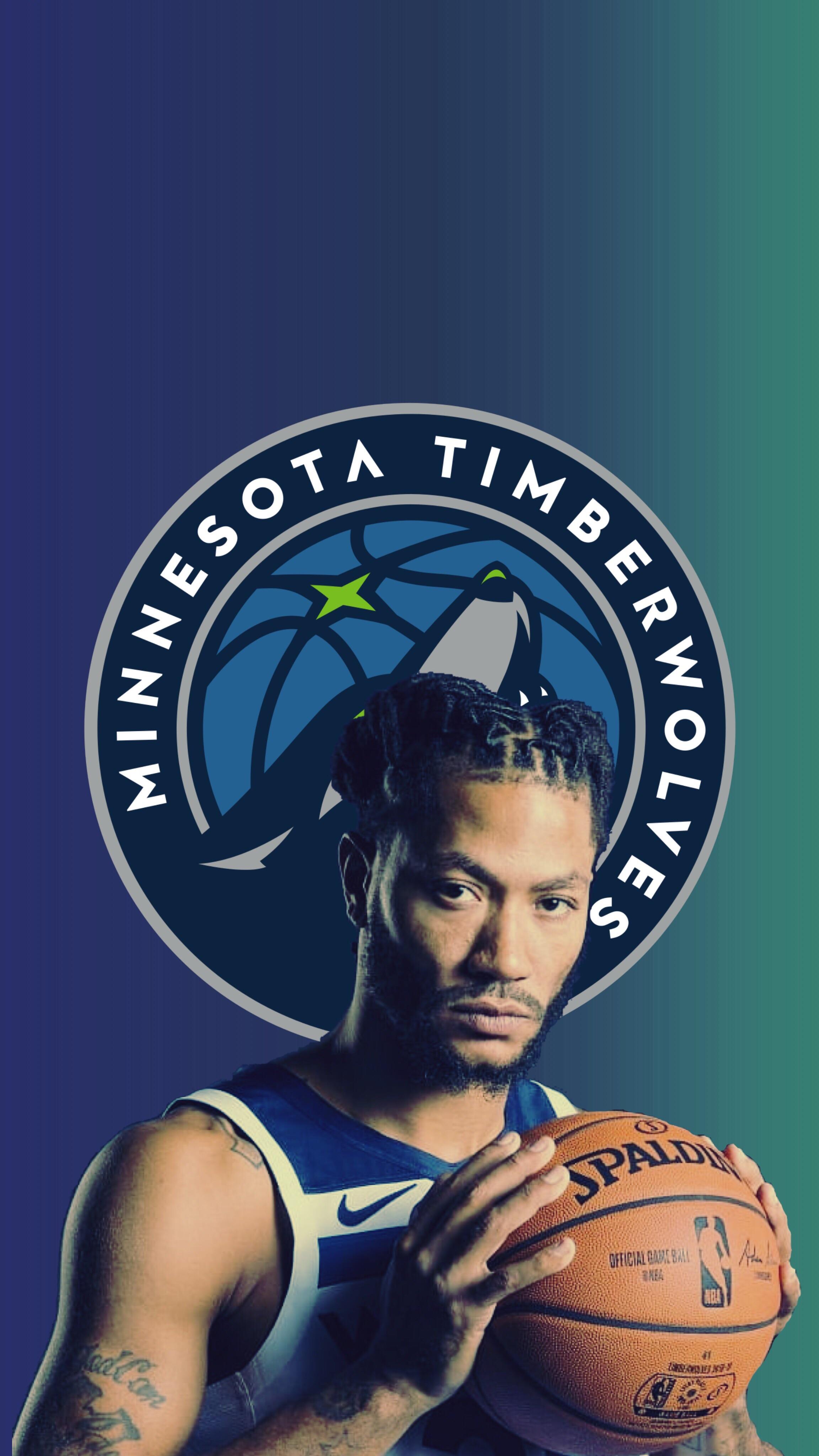 2304x4096  Derrick Rose Timberwolves Обои на обои.