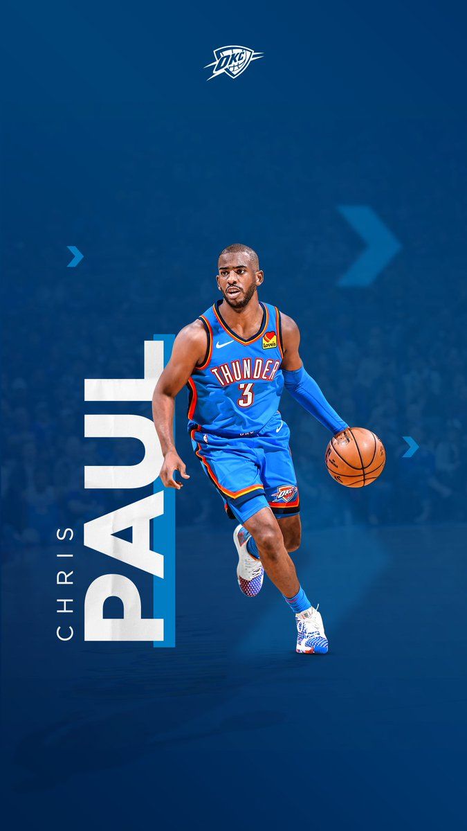 675x1200  OKC Thunder Basketball Desktop обои на обои.