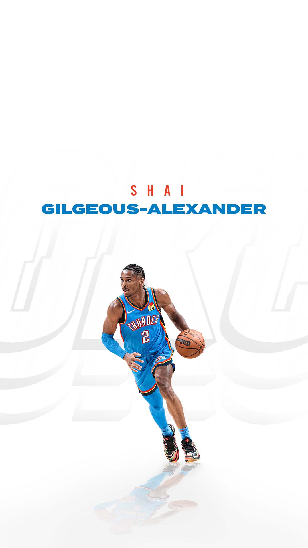 1080x1920  OKC Thunder - / Twitter, Shai Gilgeous -Alexander, HD Телефон Обои | Пикпкс