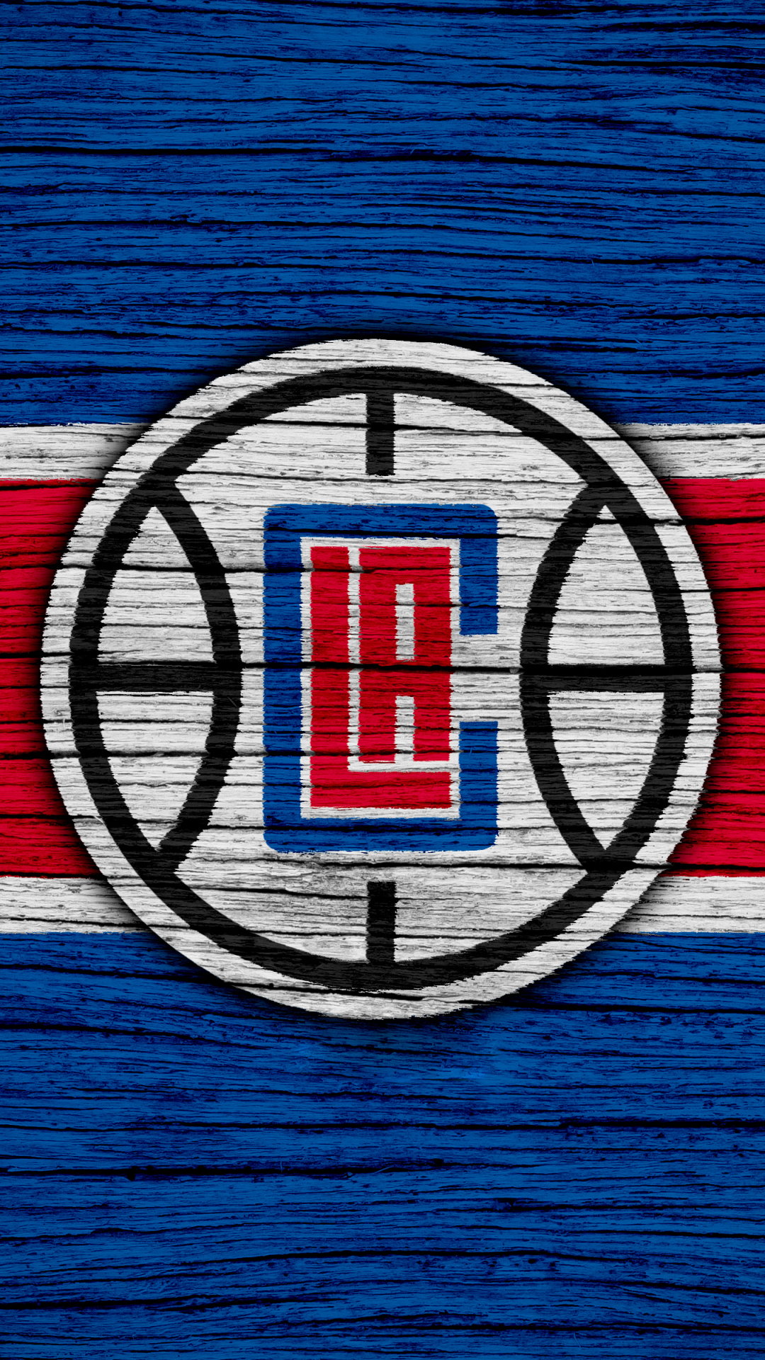 1080x1920  Логотип Los Angeles Clippers - мобильная пропасть