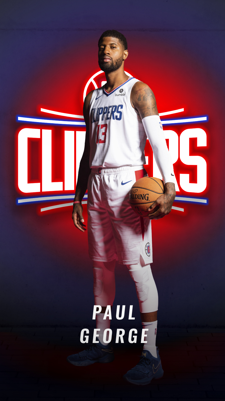 750x1334  Обои La Clippers | NBA ID