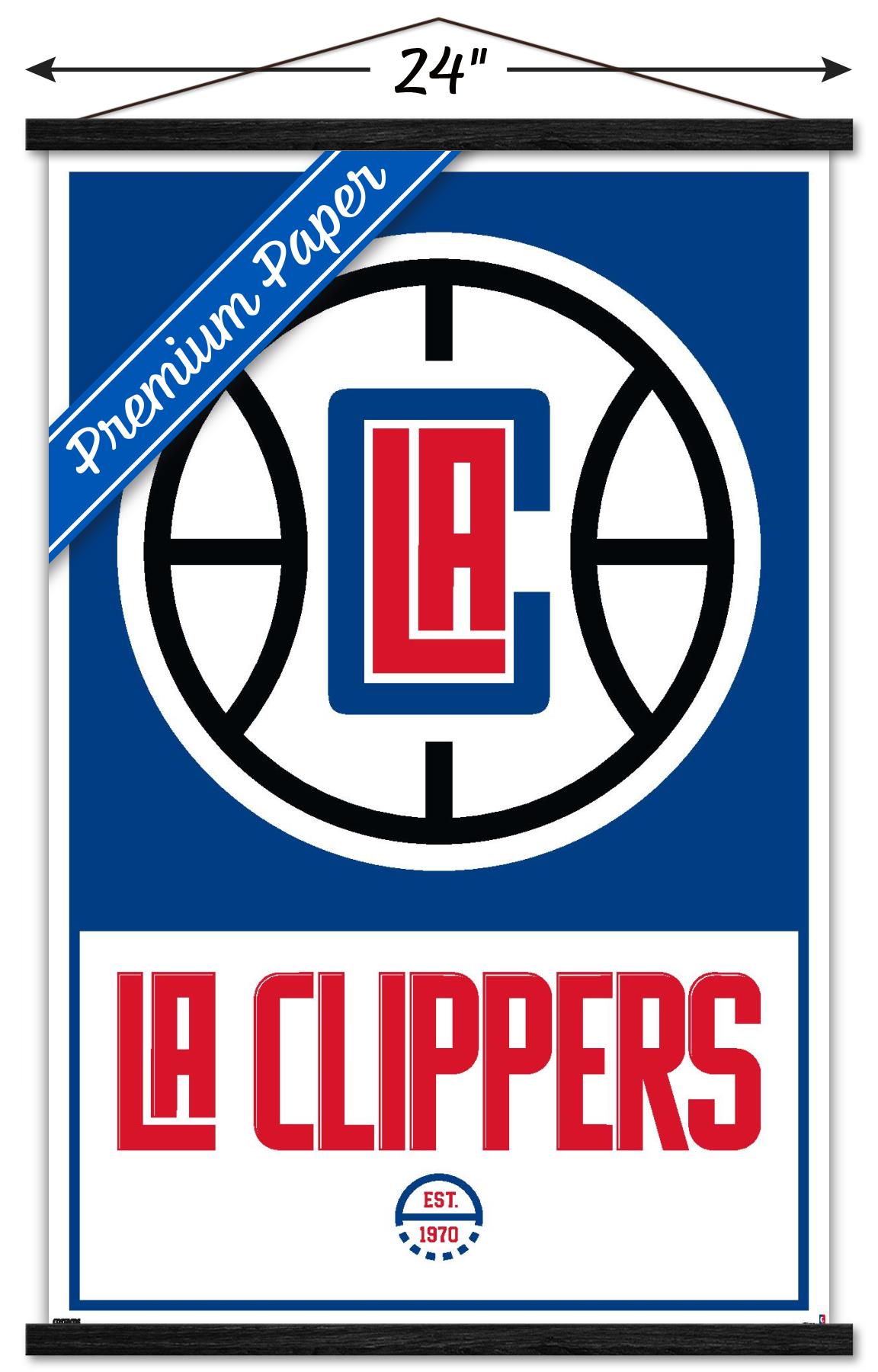1152x1800  NBA LA Clippers - Logo 21 Poster, 22.375 \ "x 34 \" - Walmart.com