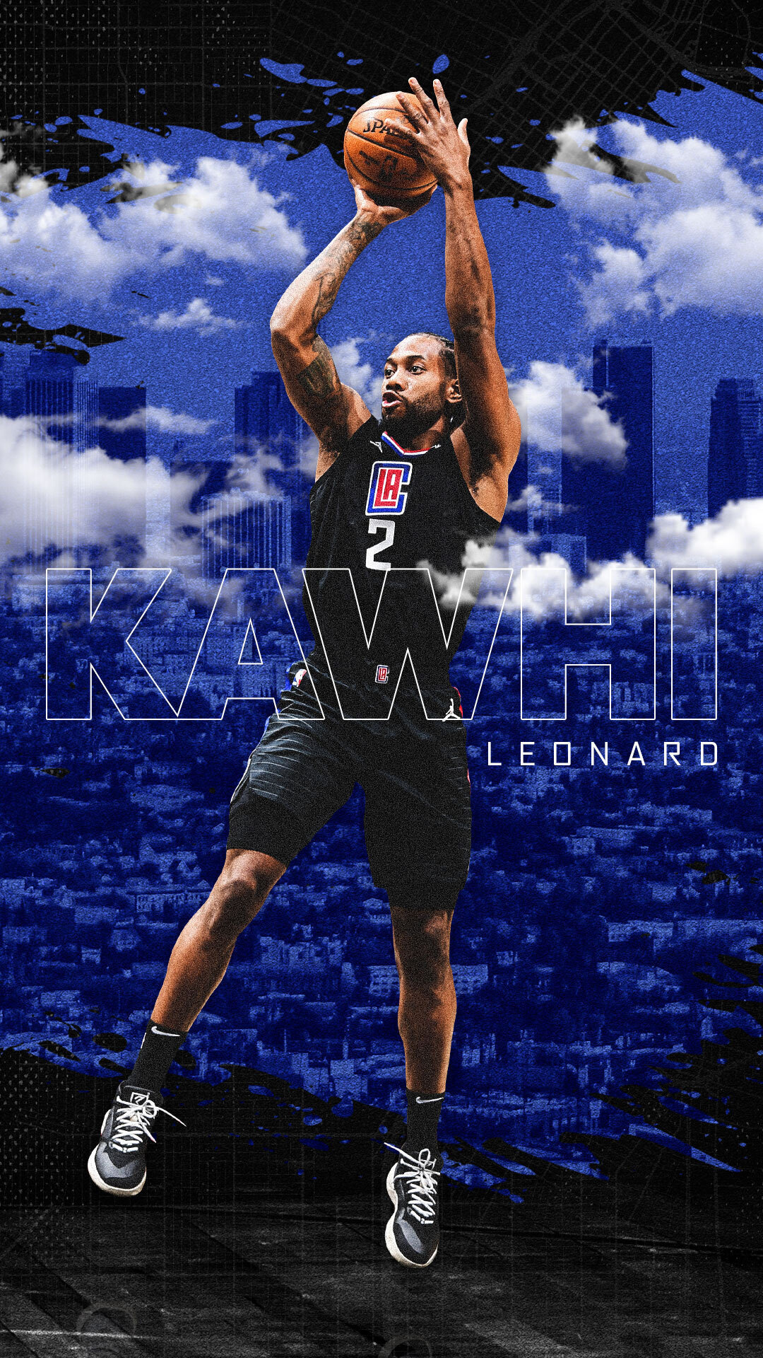 1080x1920  La Clippers | Кавхи Леонард Обои на Бегунсе