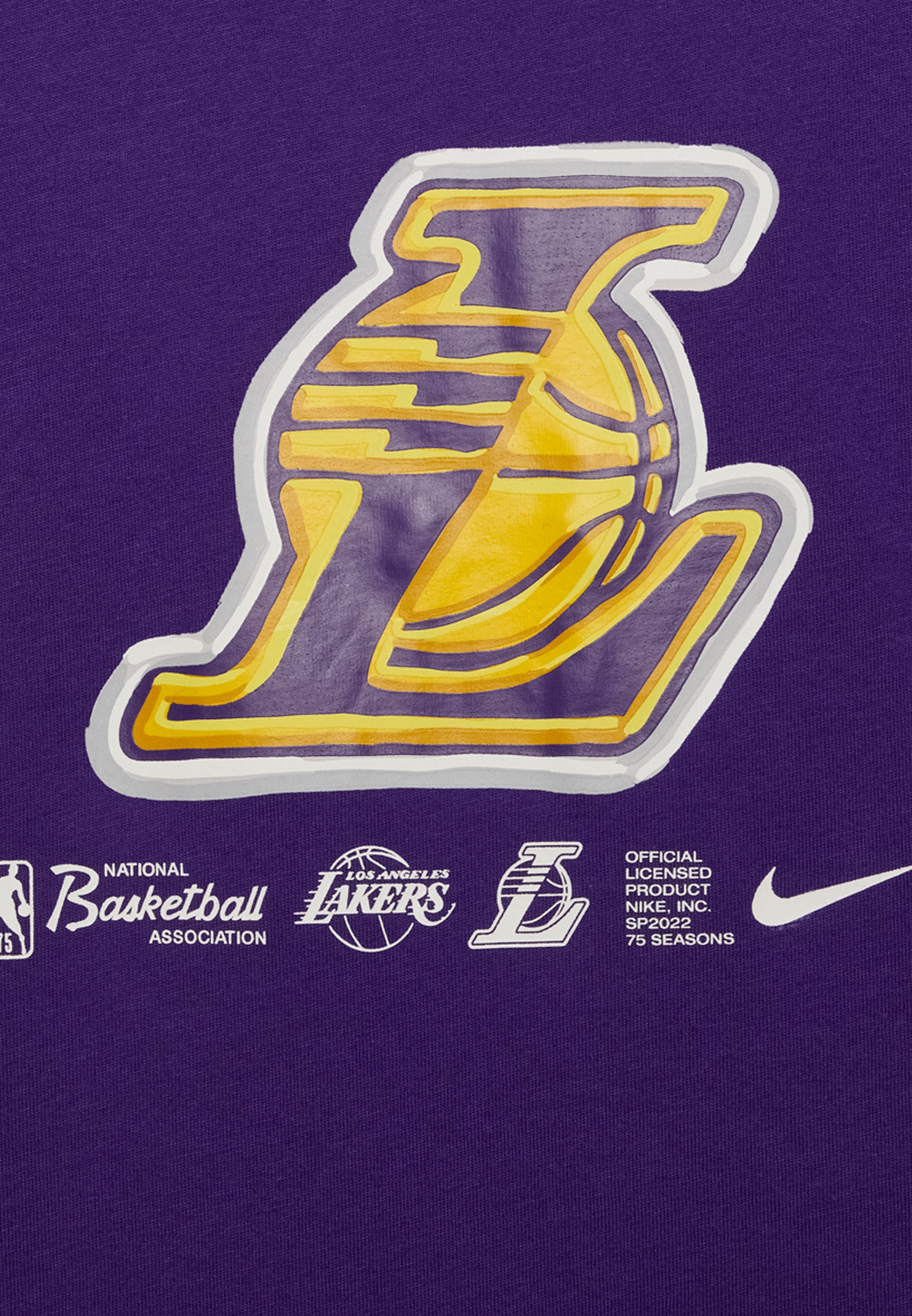 1801x2600  Nike Performance NBA Los Angeles Lakers Essential Crafted Logo Tee Unisex - футболка - Purple/Lila - Zalando.de