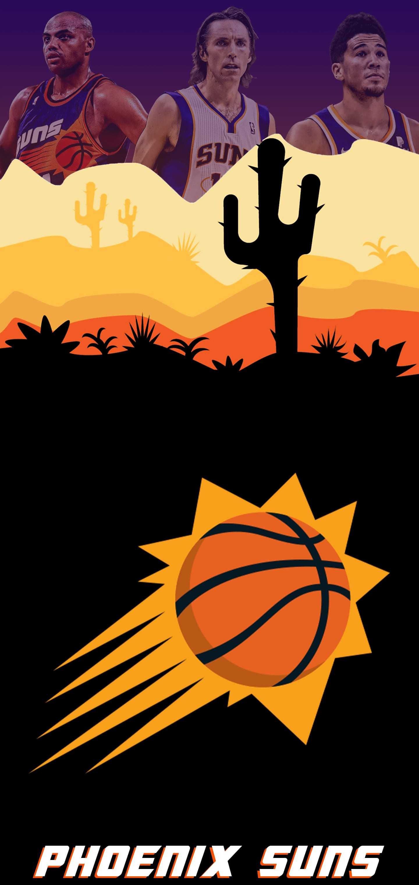 1440x3040  Phoenix Suns обои Android - vobss
