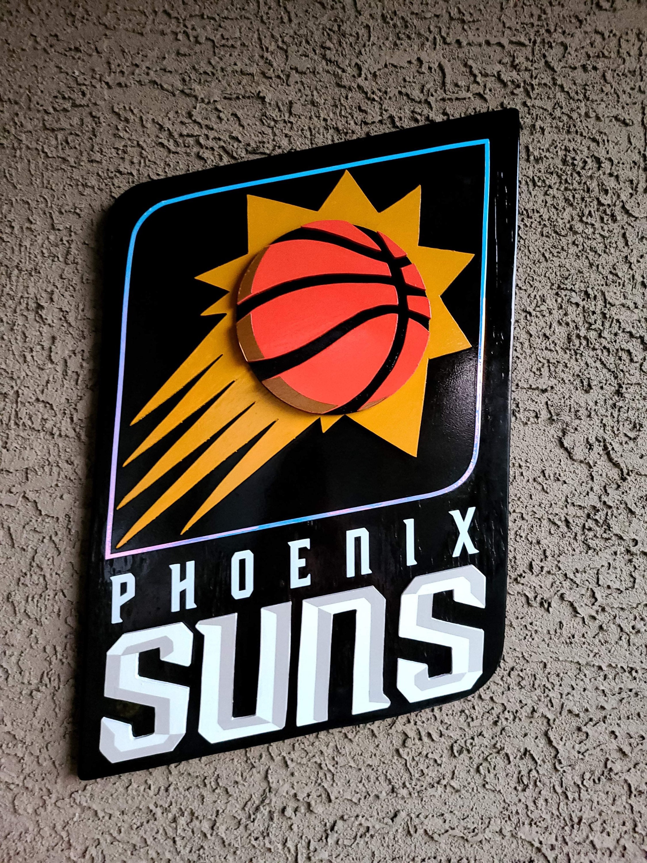 2250x3000  Купить 3D Phoenix Suns Sign Decor Decor Day Day's Home Online в Индии - Etsy