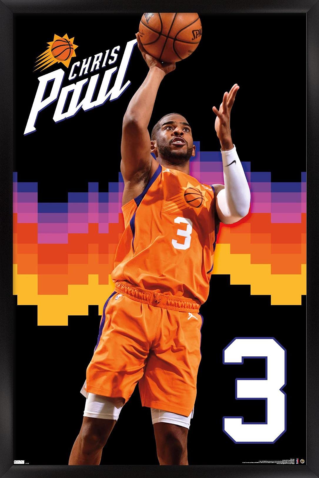 1085x1623  Amazon.com: Trends International NBA Phoenix Suns-Chris Paul 21 плакат стены, 22,375 \ "x 34 \