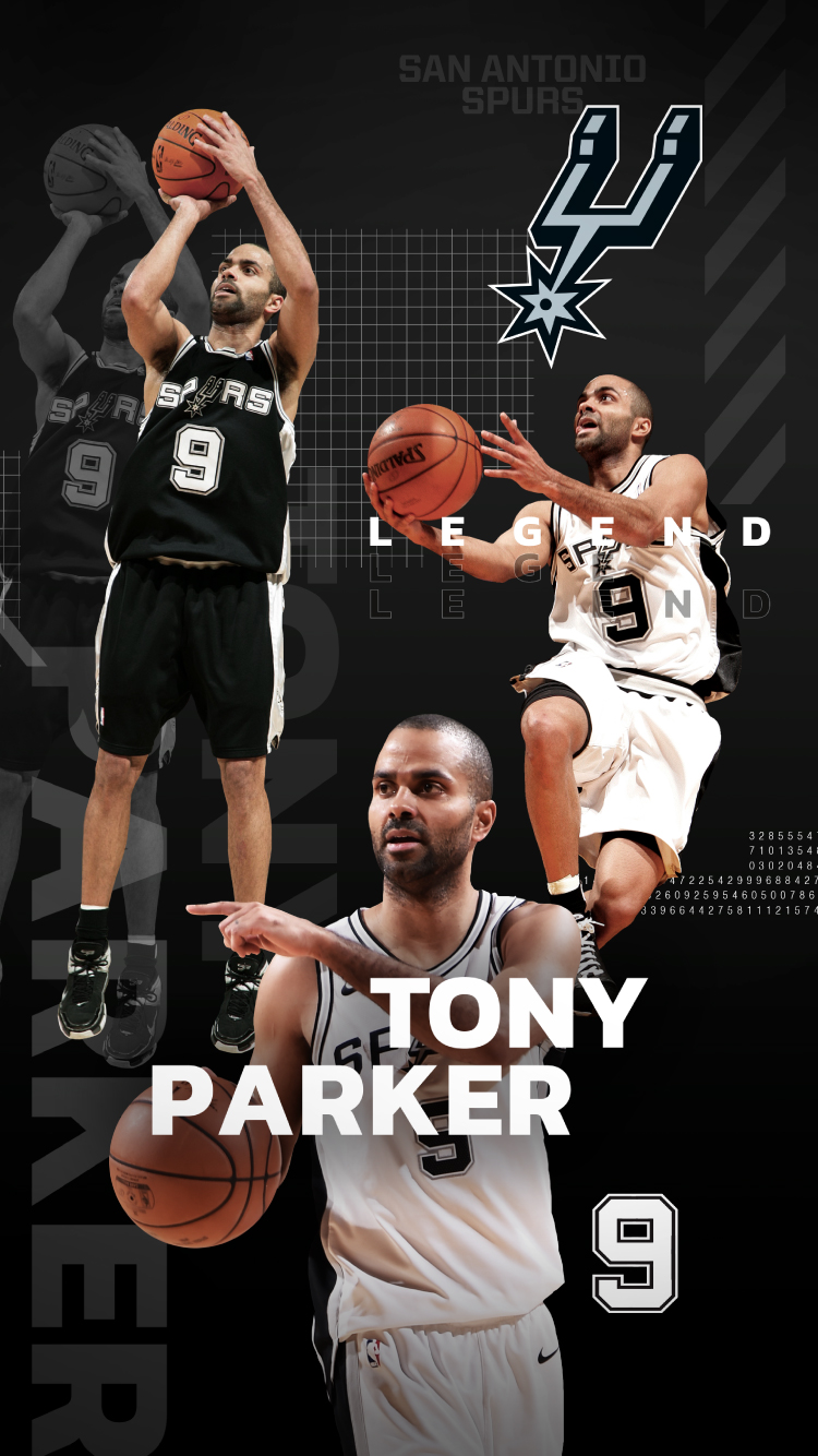 750x1334  Обои Сан -Антонио Сперс | NBA ID