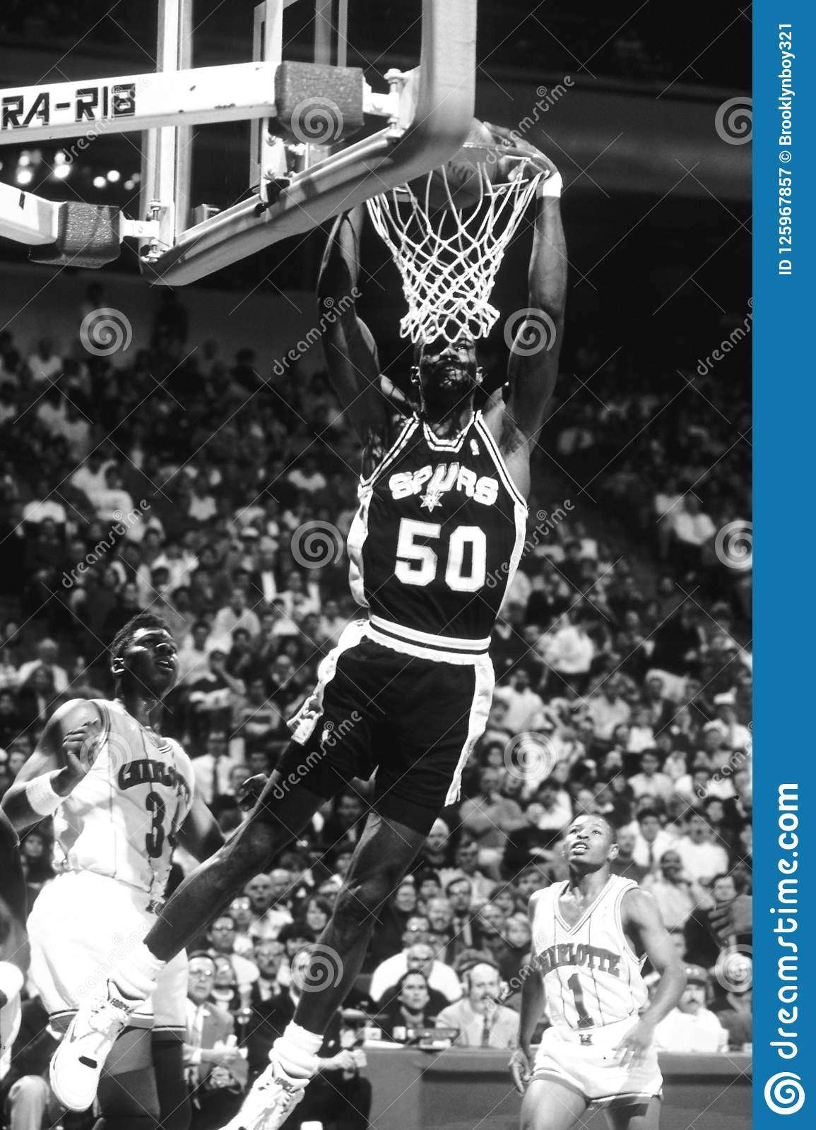 1155x1600  Дэвид Робинсон Сан -Антонио Сперс. Редакционная фотография - изображение игры, команда: 125967857